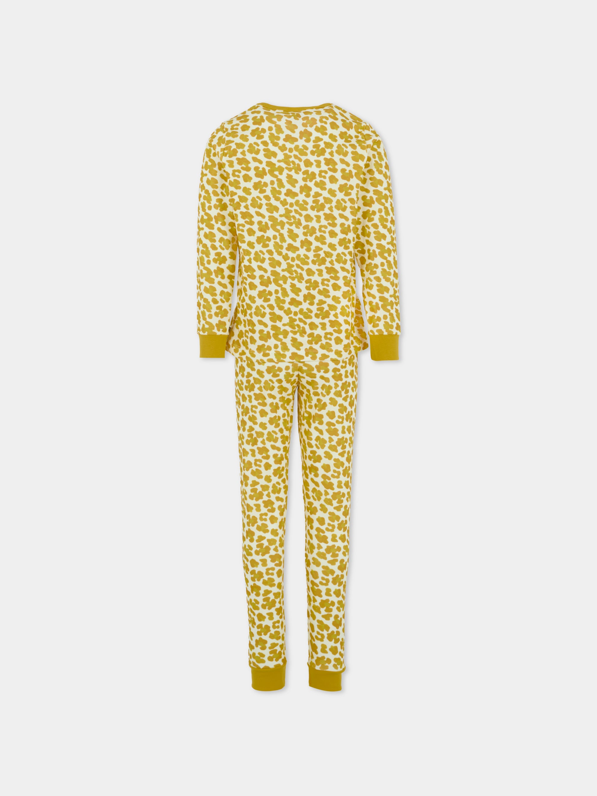 Pigiama giallo per bambini con maschera,Petit Bateau,A0DQV 01