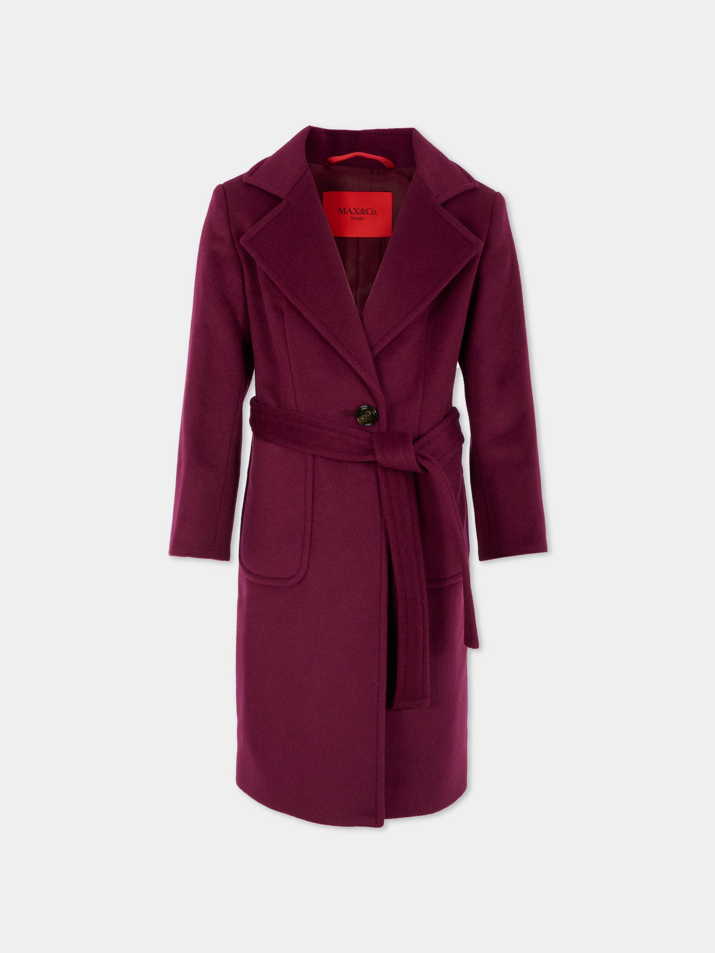 Cappotto viola per bambina,Max&co,MX0001-MX052-MX403