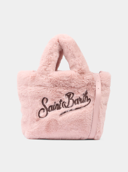 Borsa Vanity Mini rosa per bambina con logo,Mc2 Saint Barth,VAMI021 - 00293I