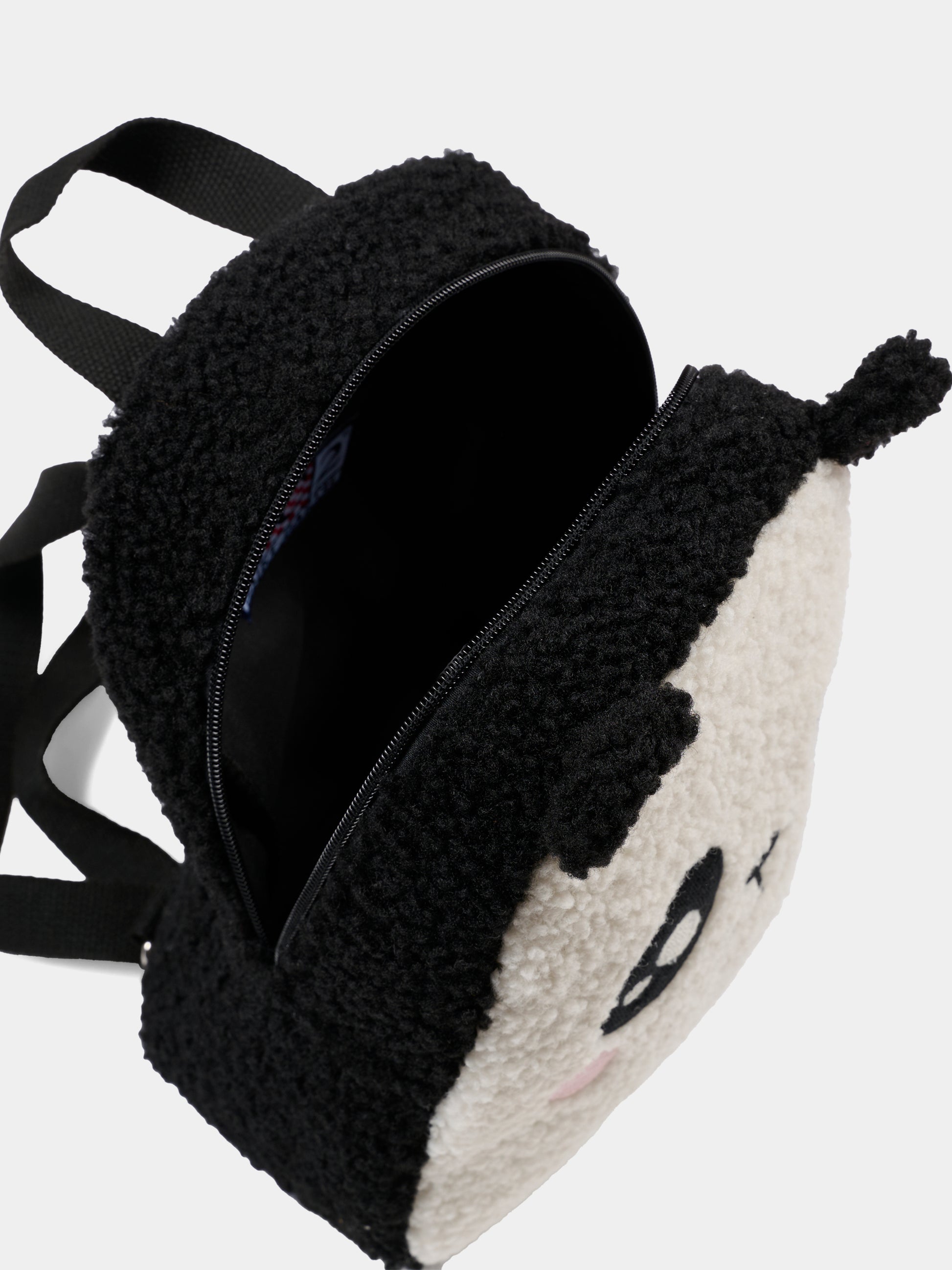 Zaino avorio per bambini con panda,Mc2 Saint Barth,PLU0002 - 00278I