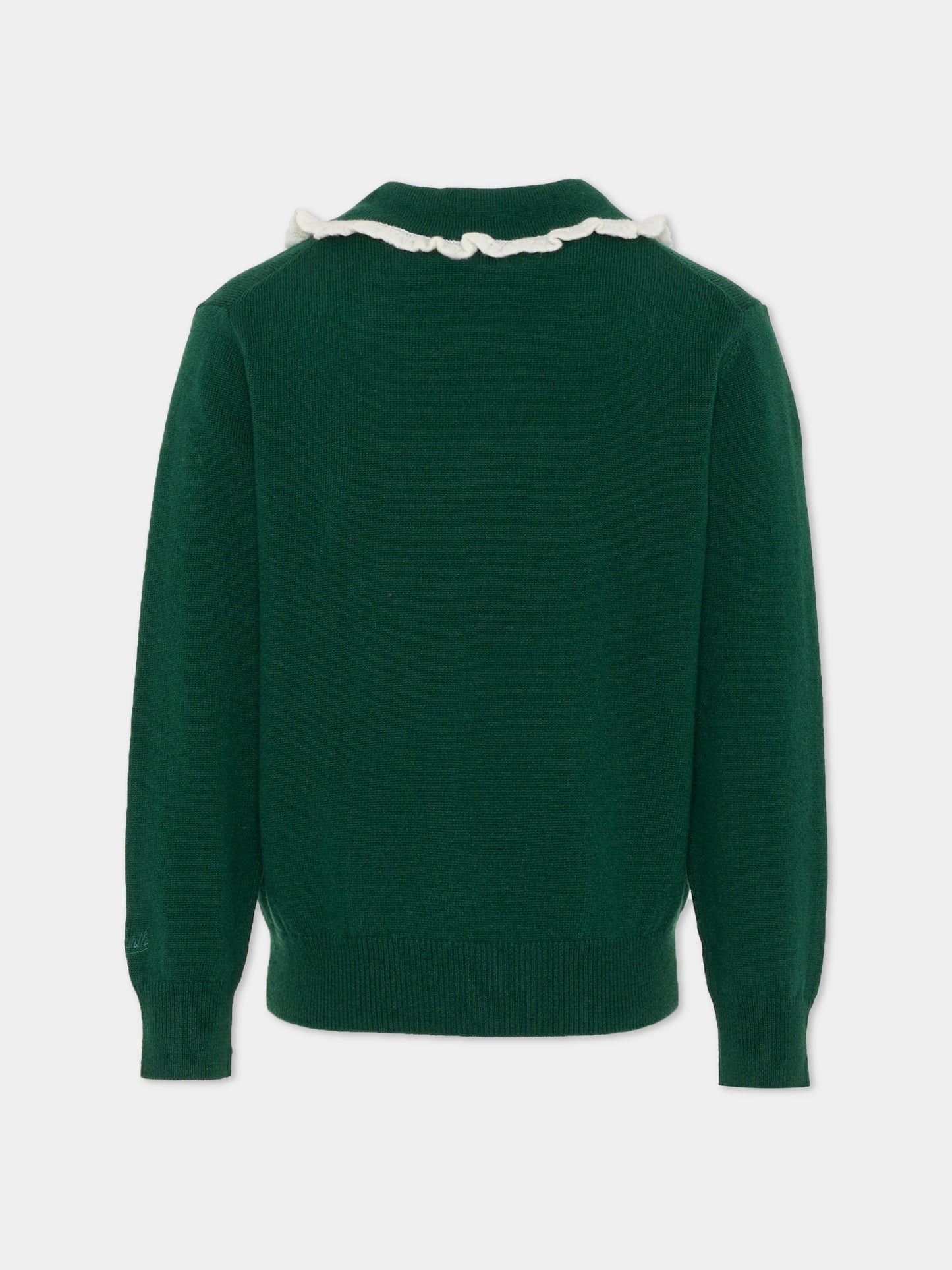 Maglione verde per bambina con Snoopy,Mc2 Saint Barth,ALB001 - 02231I