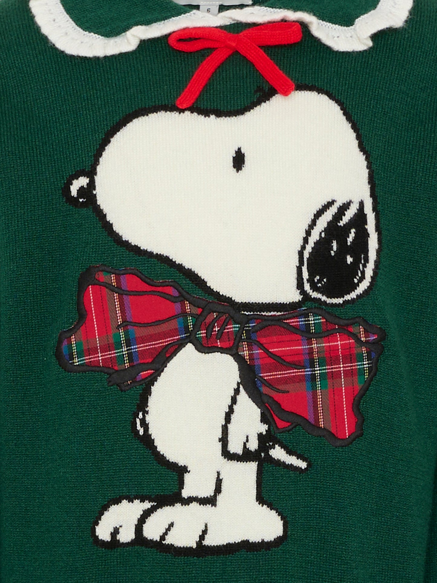 Maglione verde per bambina con Snoopy,Mc2 Saint Barth,ALB001 - 02231I