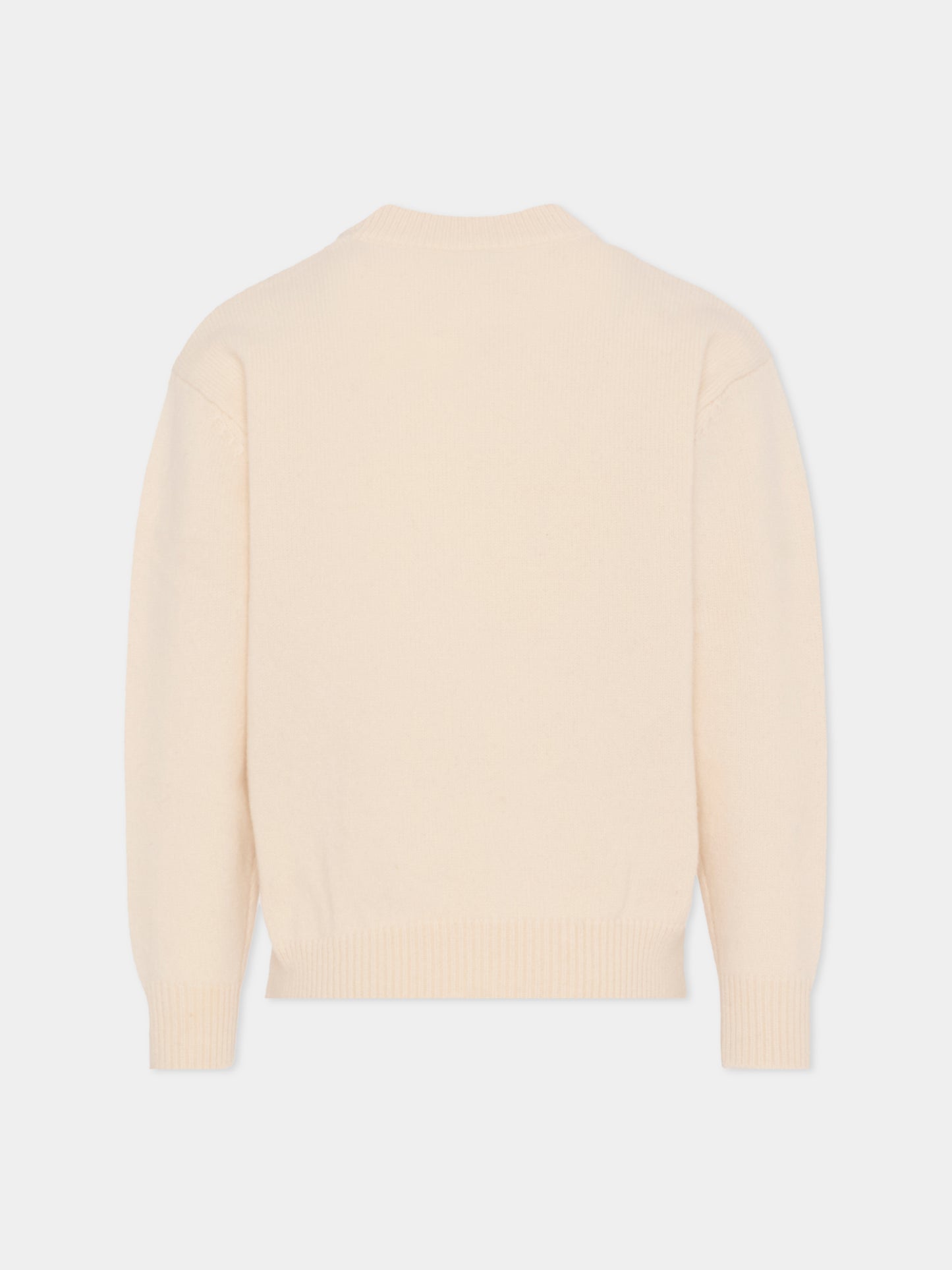 Maglione avorio per bambina con scritta,Mc2 Saint Barth,KYLA004 - 01391I