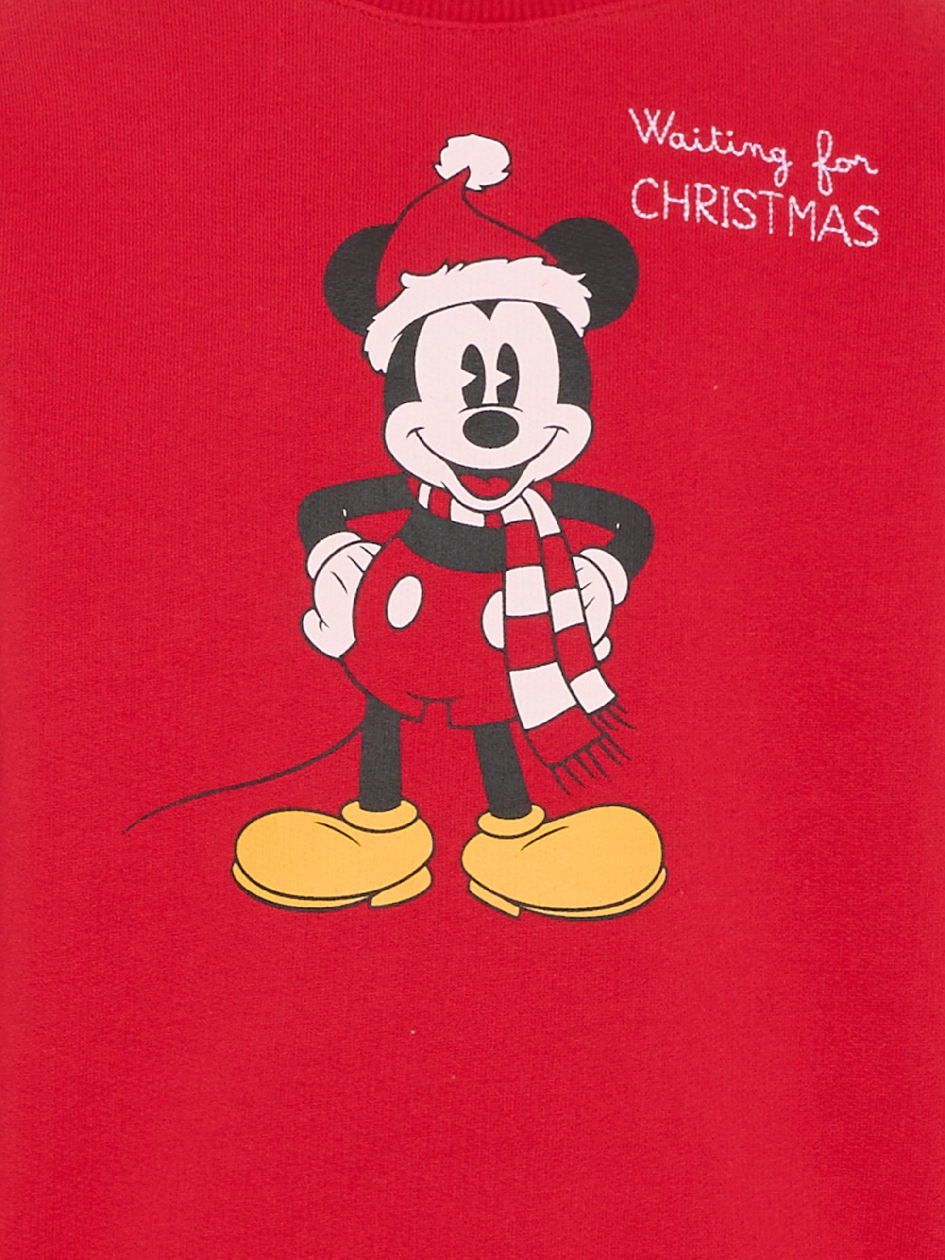 Felpa rossa per bambino con Topolino,Mc2 Saint Barth,HUT0004 - 01736I