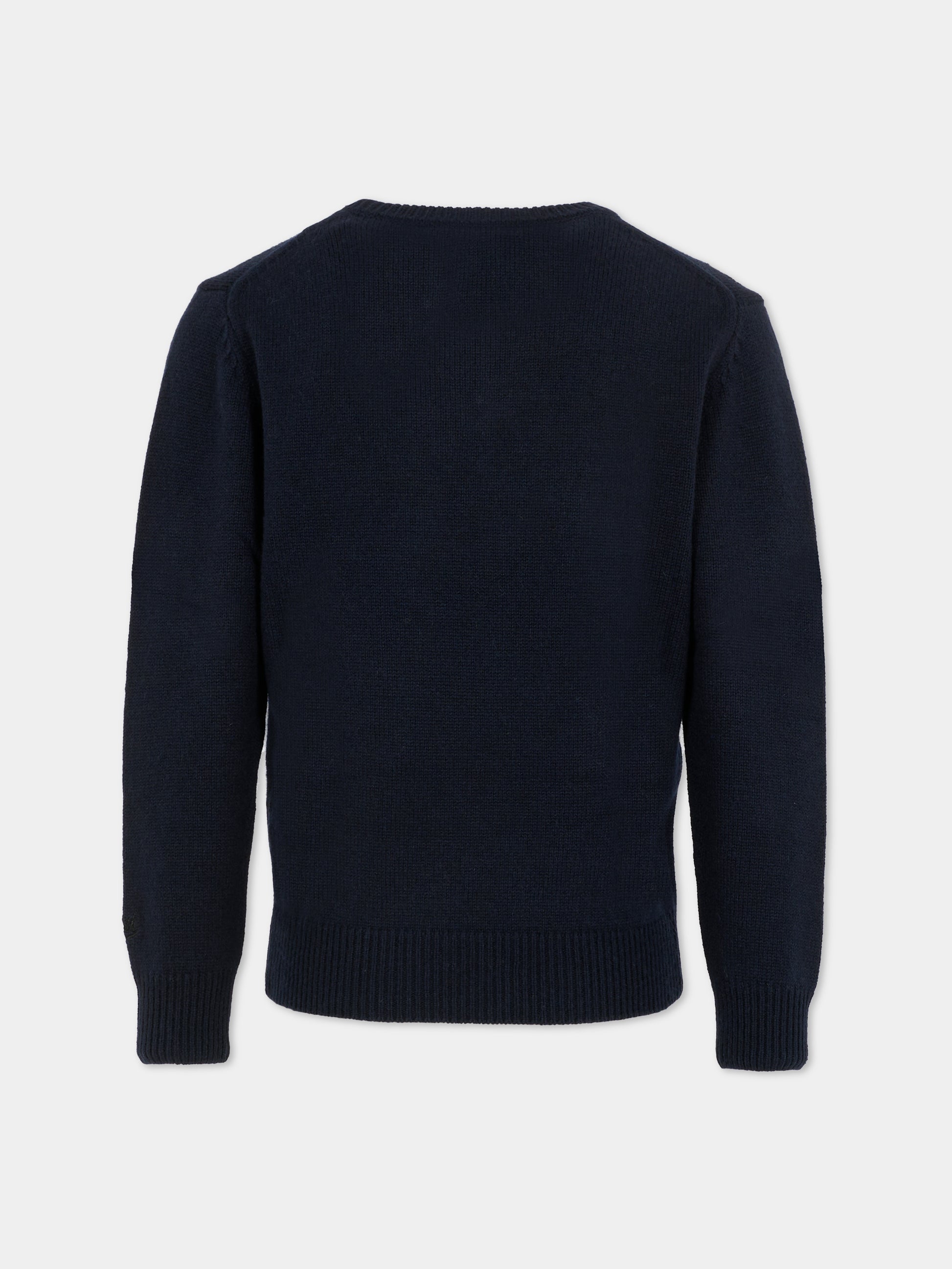 Maglione blu per bambino con Snoopy,Mc2 Saint Barth,DOU0006 - 02558I