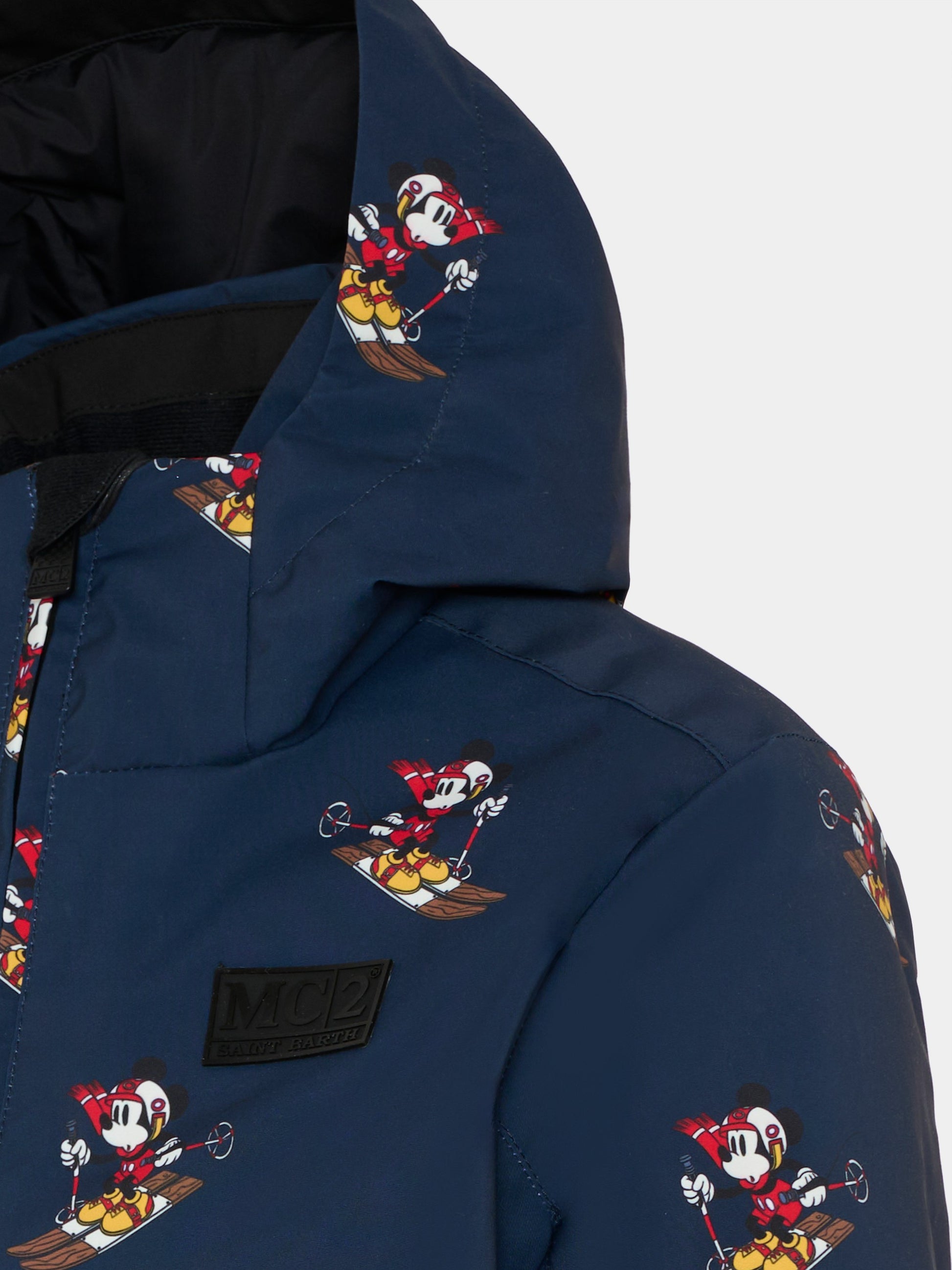Piumino da neve blu per bambino con Topolino,Mc2 Saint Barth,WLD0001 - 00822I