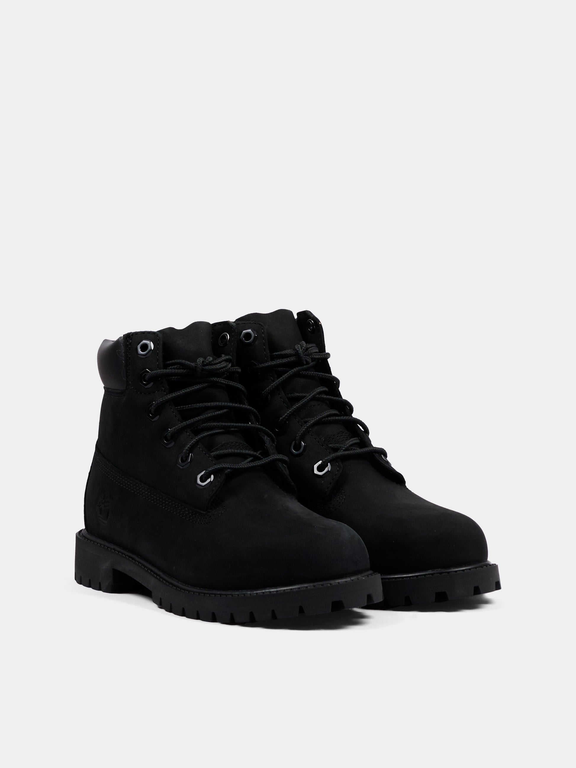 Anfibi neri per bambini con logo,Timberland,TB1129070011