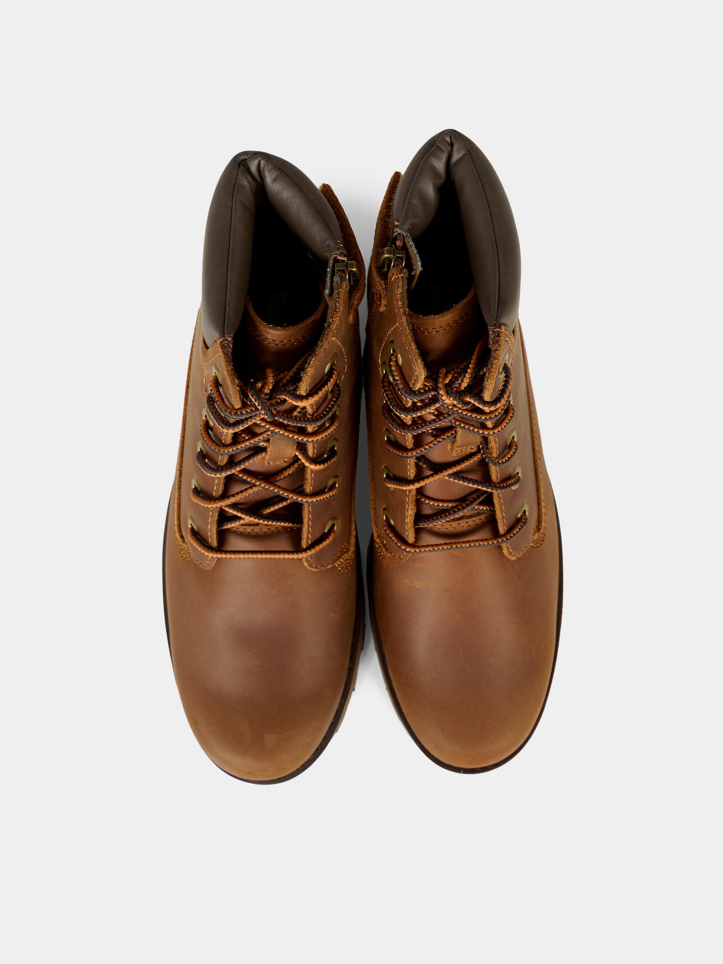 Anfibi Courma marroni per bambini con logo,Timberland,TB0A28VX3581