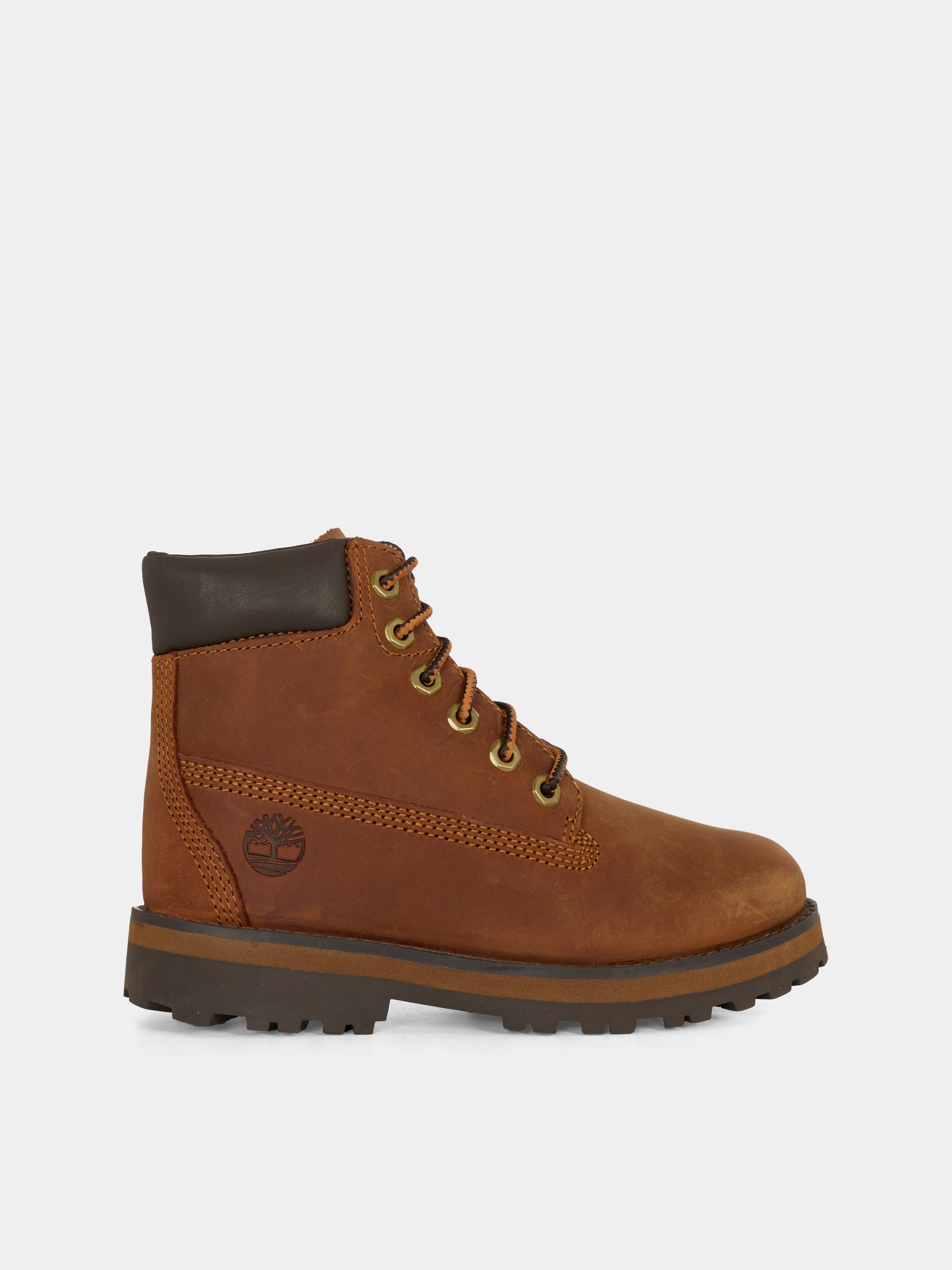 Anfibi marroni Courma per bambini con logo,Timberland,TB0A279Q3581