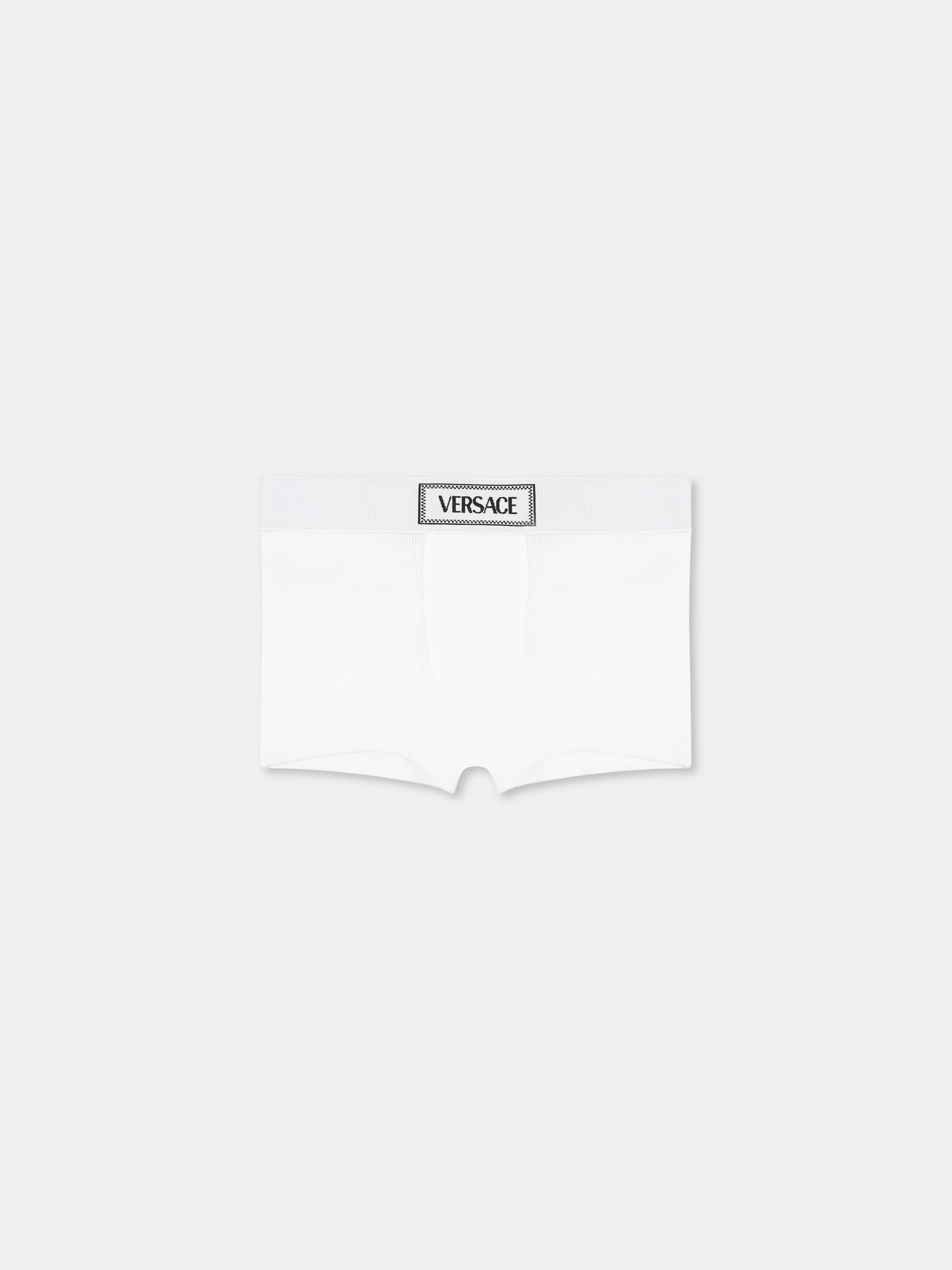 Set boxer multicolor per bambino con logo '90s vintage,Versace,1018786 1A13344 2W240