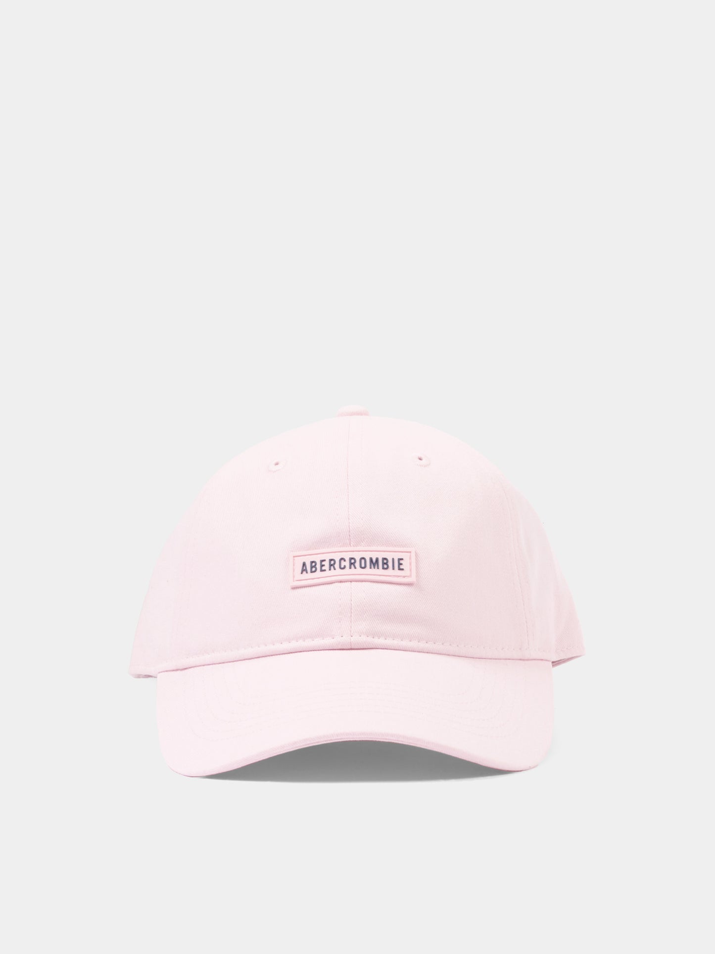 Cappello con visiera rosa per bambina con logo,Abercrombie & Fitch,9AW022 ADM