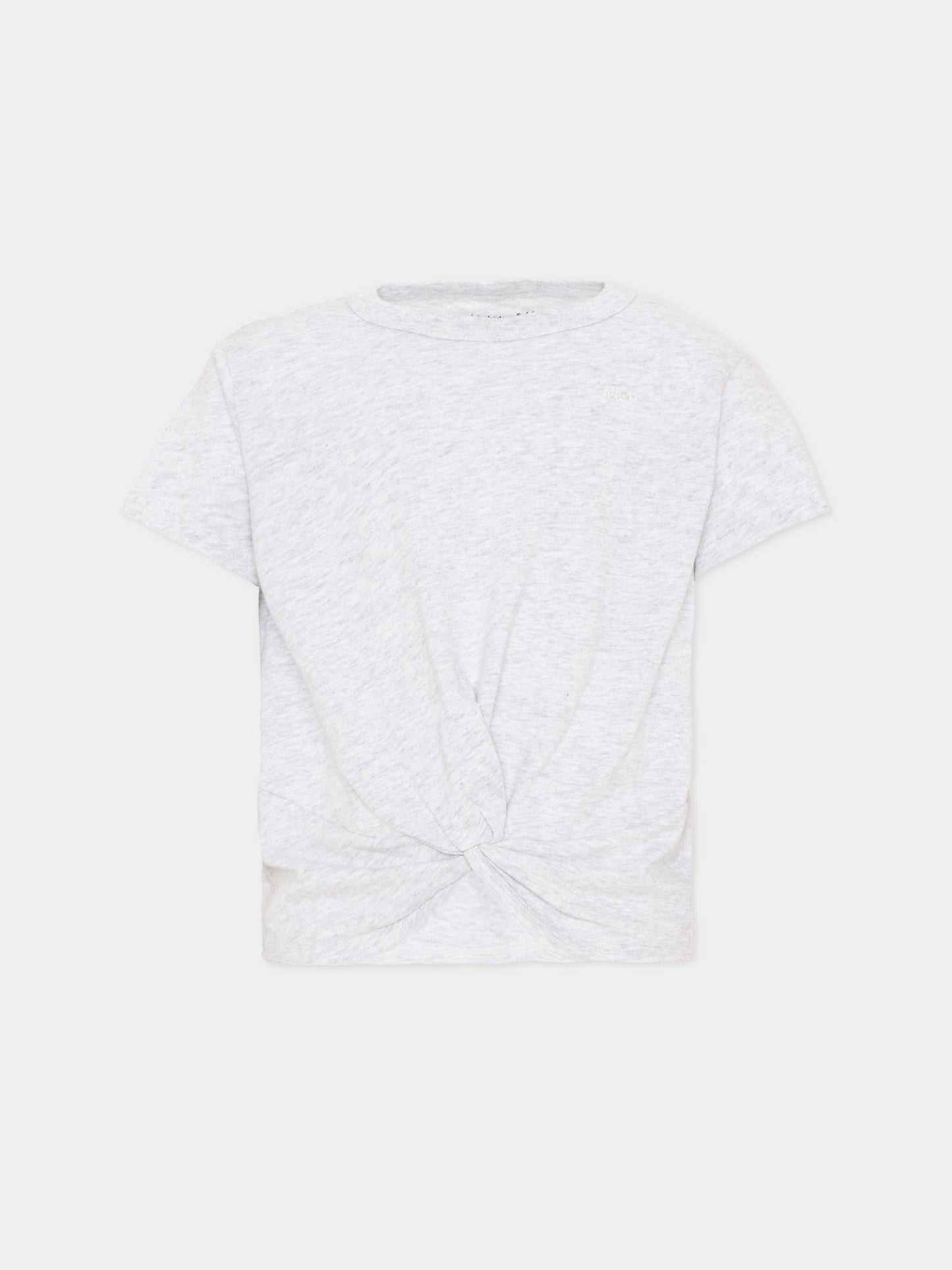 Set T-shirt multicolor per bambina con nodo,Abercrombie & Fitch,43AK20 GH3