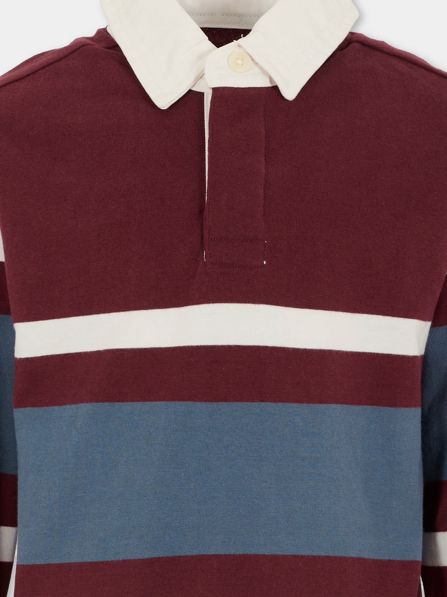 Polo bordeaux per bambino con patch,Abercrombie & Fitch,AF93AF41 93AF41 P4U