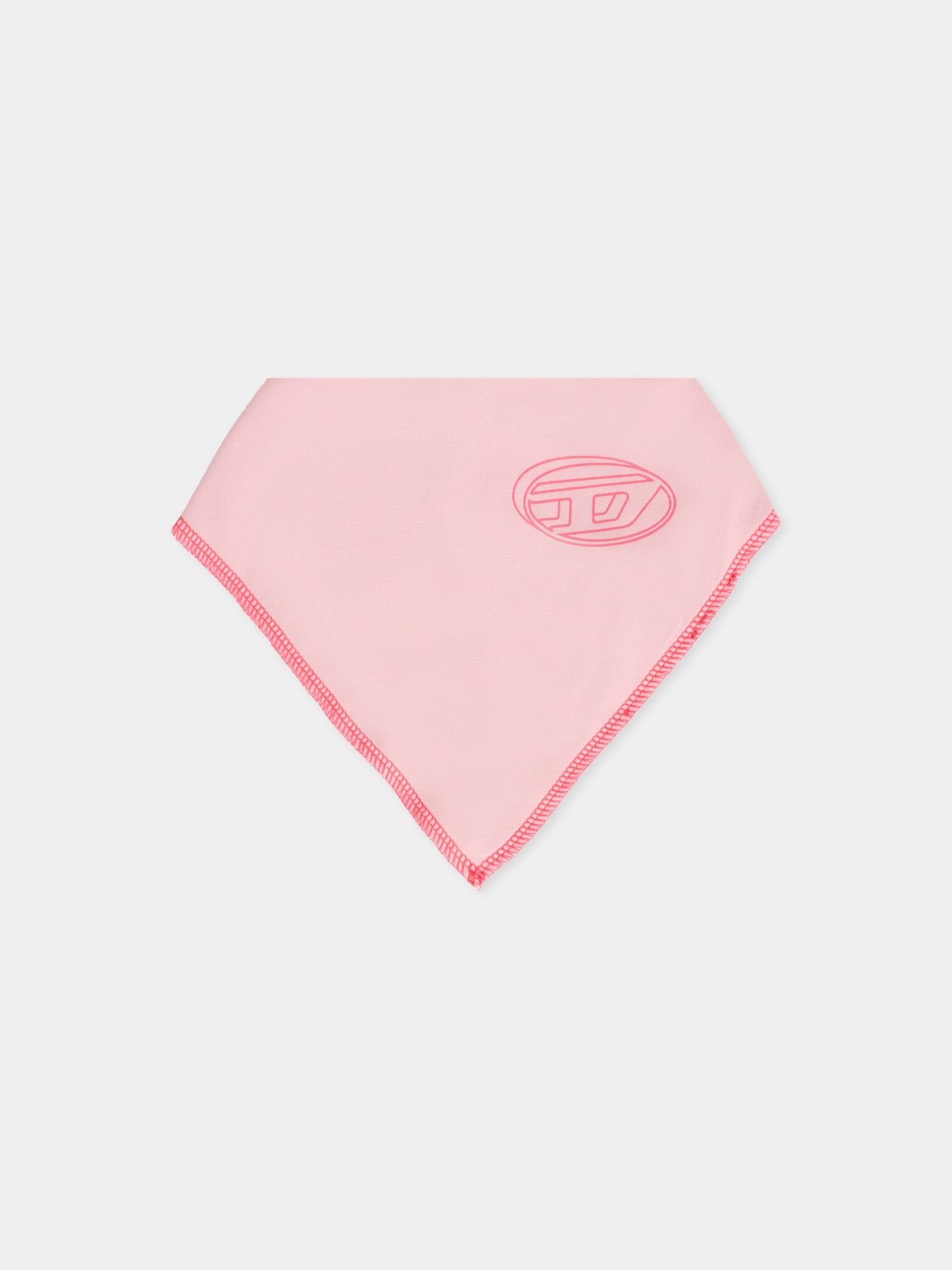 Set body rosa per neonata con logo,Diesel,N00085-KYAVU-K361