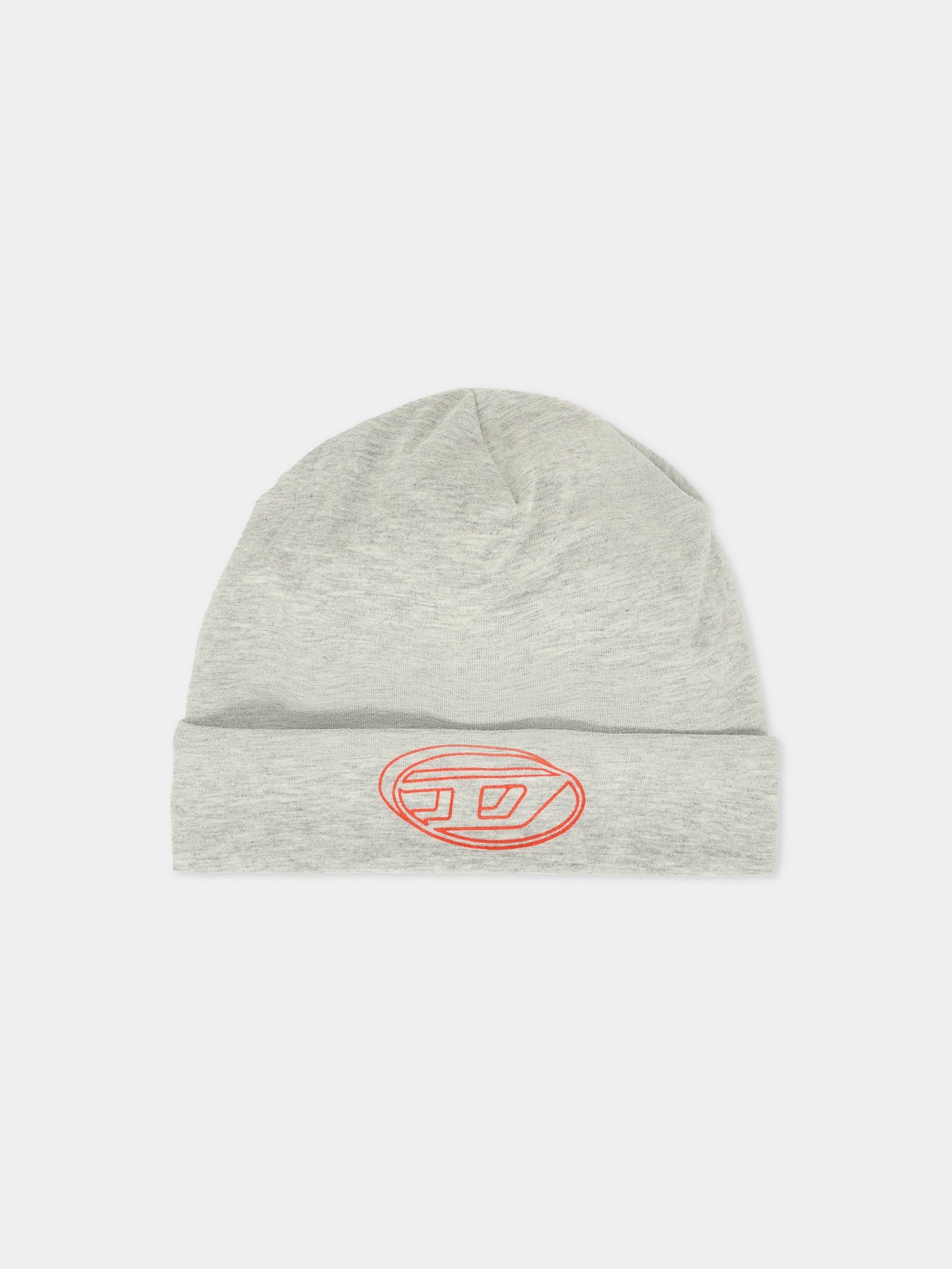 Set body grigio per neonato con logo,Diesel,N00085-KYAVU-K963