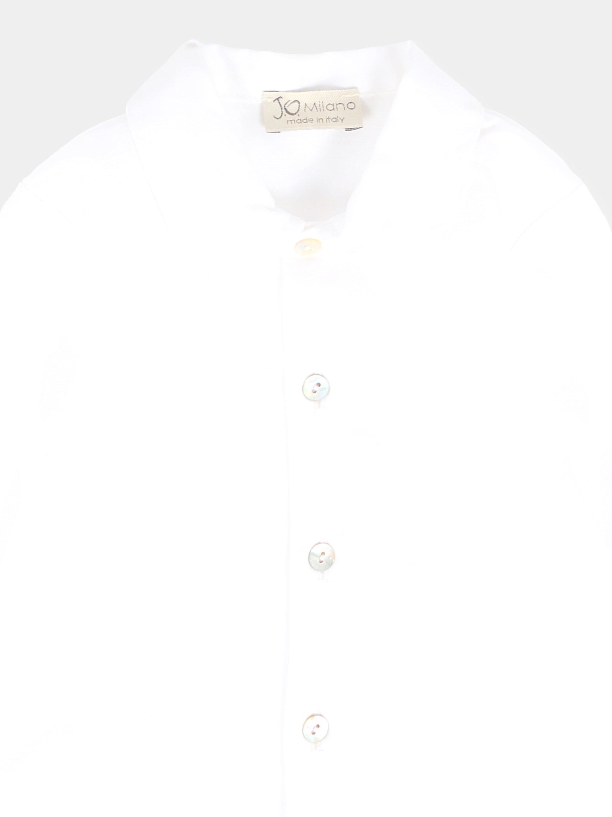 Camicia bianca per neonato,J.o. Milano,566Z8 BIANCO
