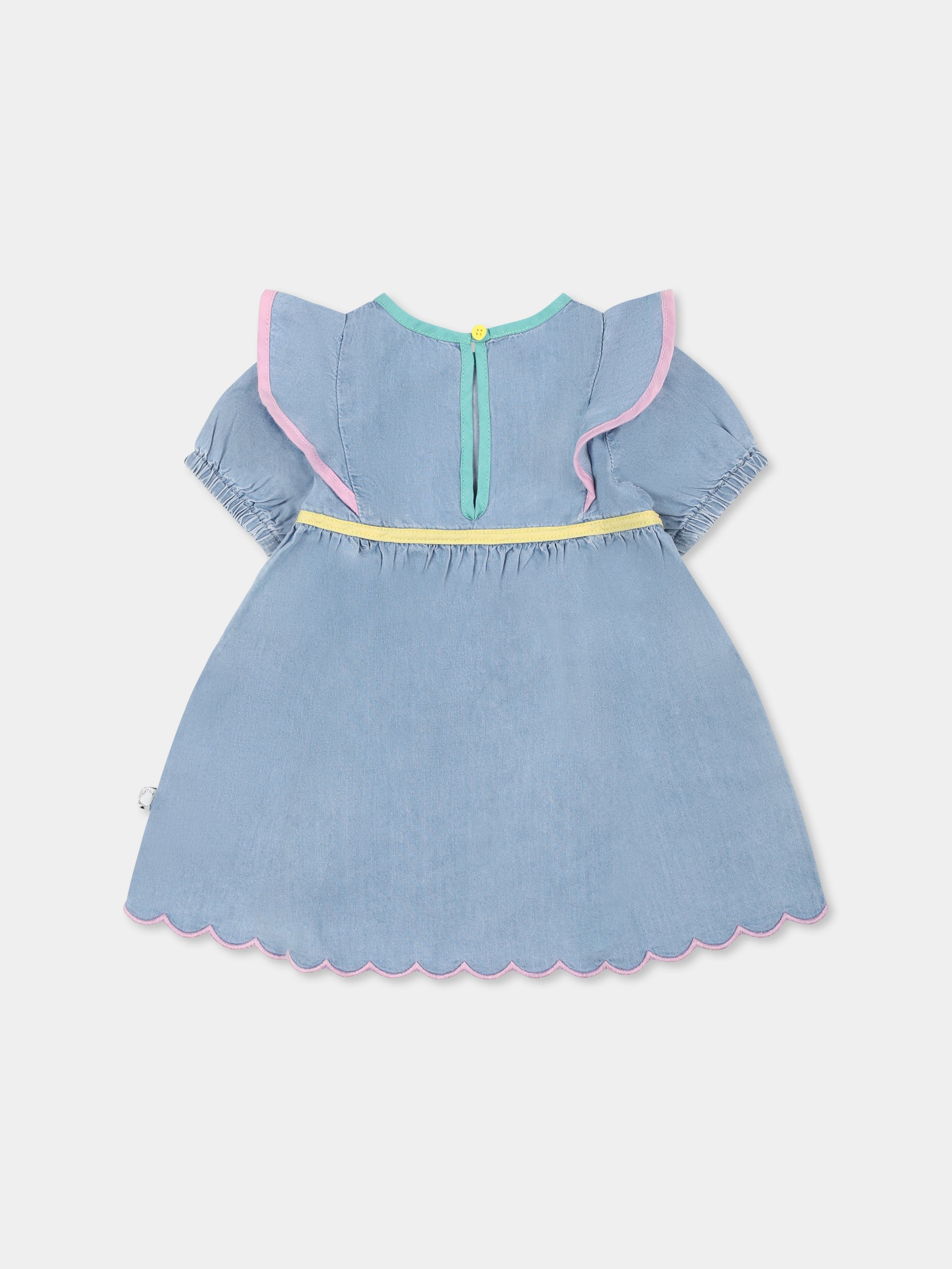 Vestito denim per neonata,Stella Mccartney Kids,TU1160 Z0161 618