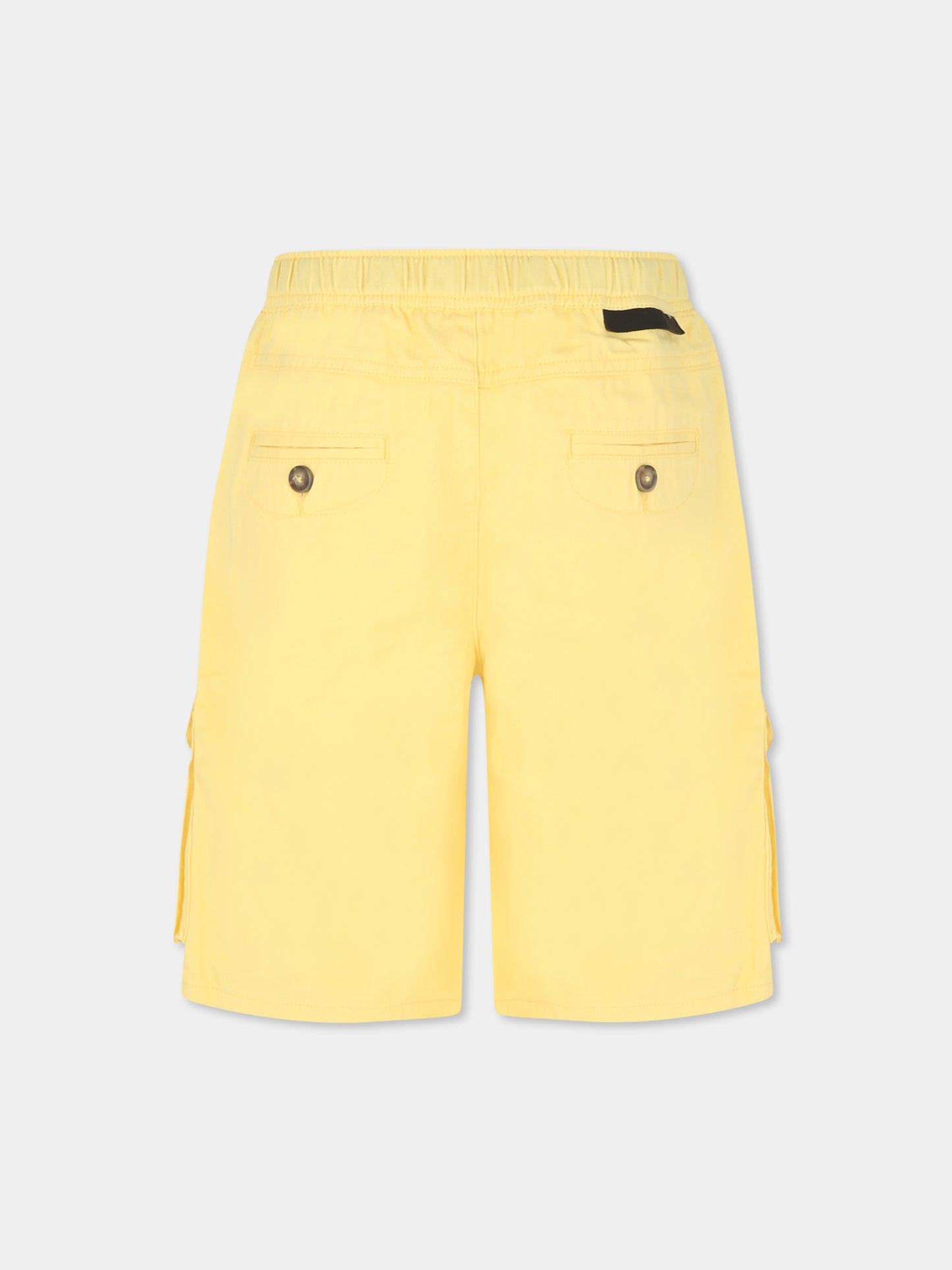 Shorts gialli per bambino con logo,Stella Mccartney Kids,TU6S29 Z0628 232