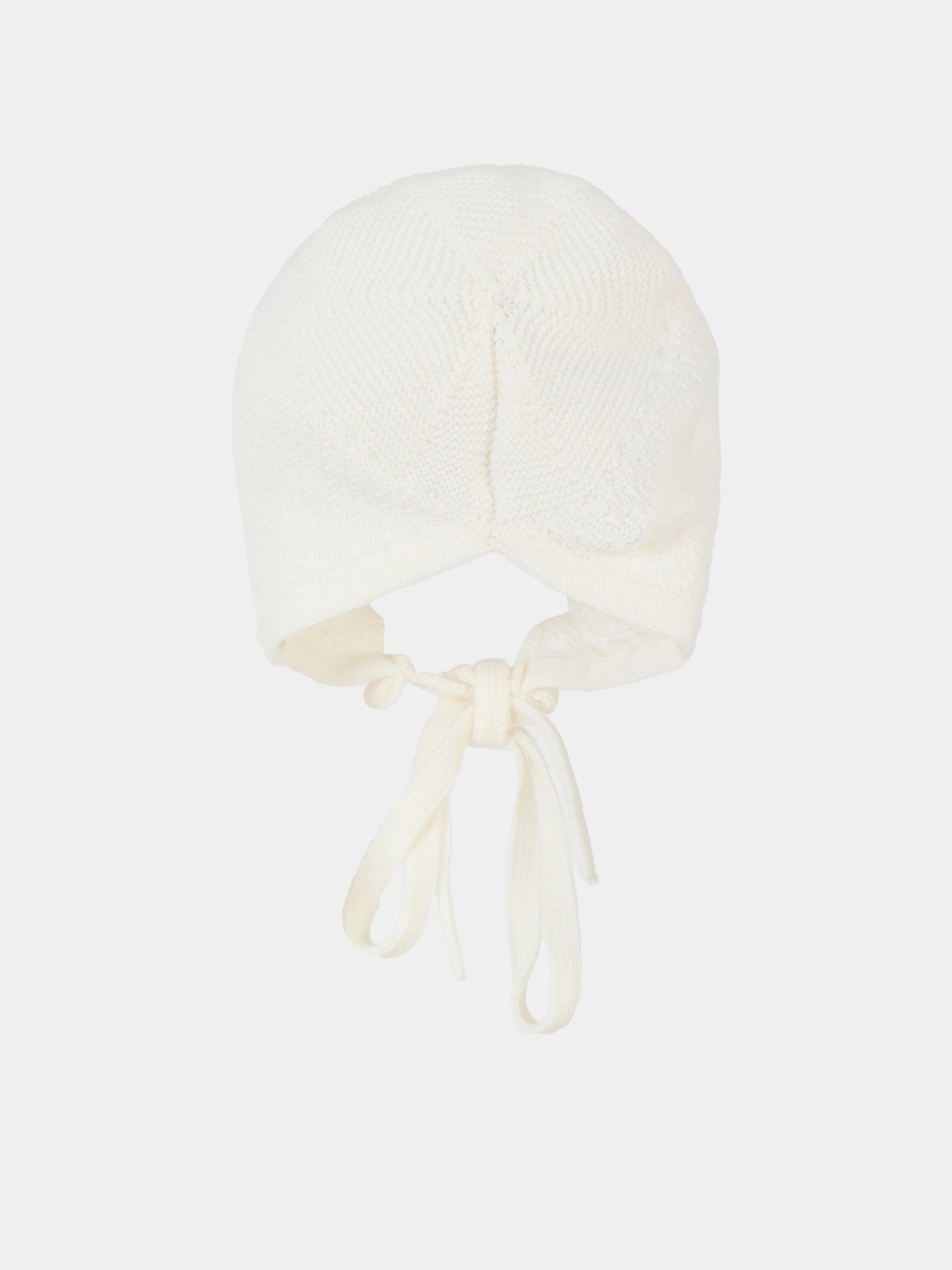 Cuffia avorio per neonata,Paz Rodríguez,011 112827 60 H56
