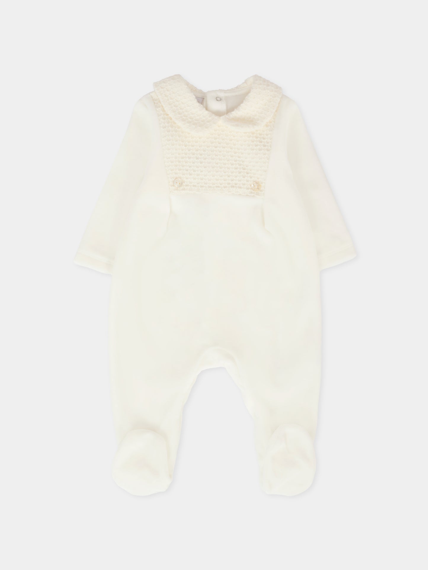 Tutina avorio per neonati,Paz Rodríguez,005 193145 60T362