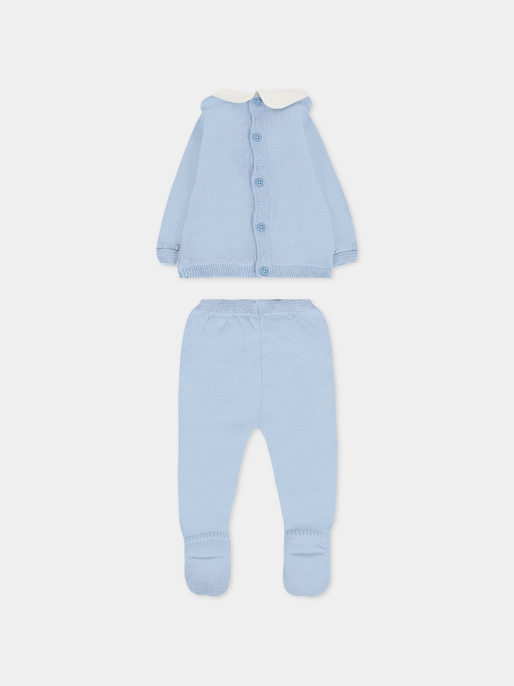 Completo nascita celeste per neonato con logo,Paz Rodríguez,103 123050 25 H94