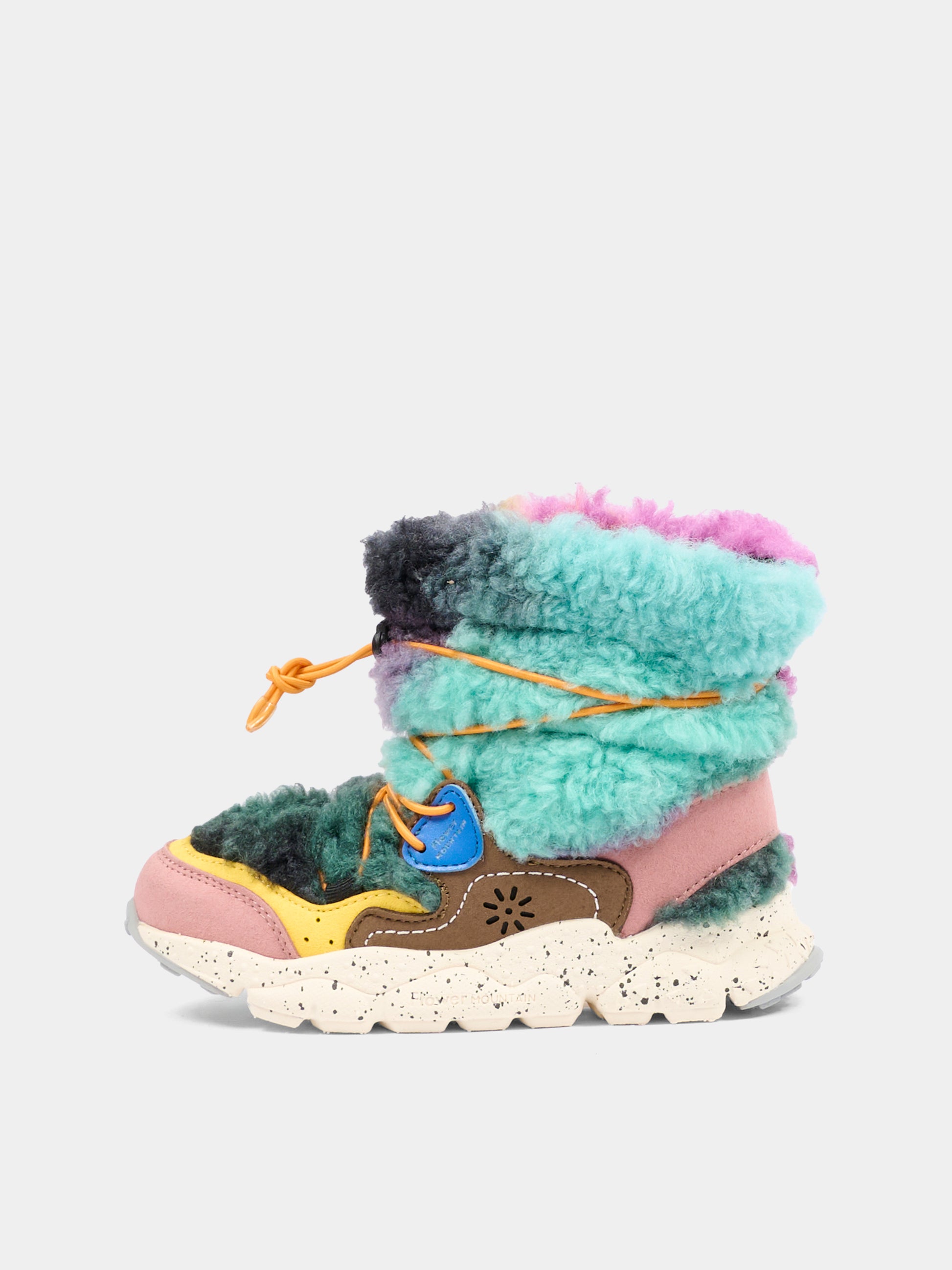 Stivaletti Kuki multicolor per bambini,Flower Mountain,0013001622 01 1M47