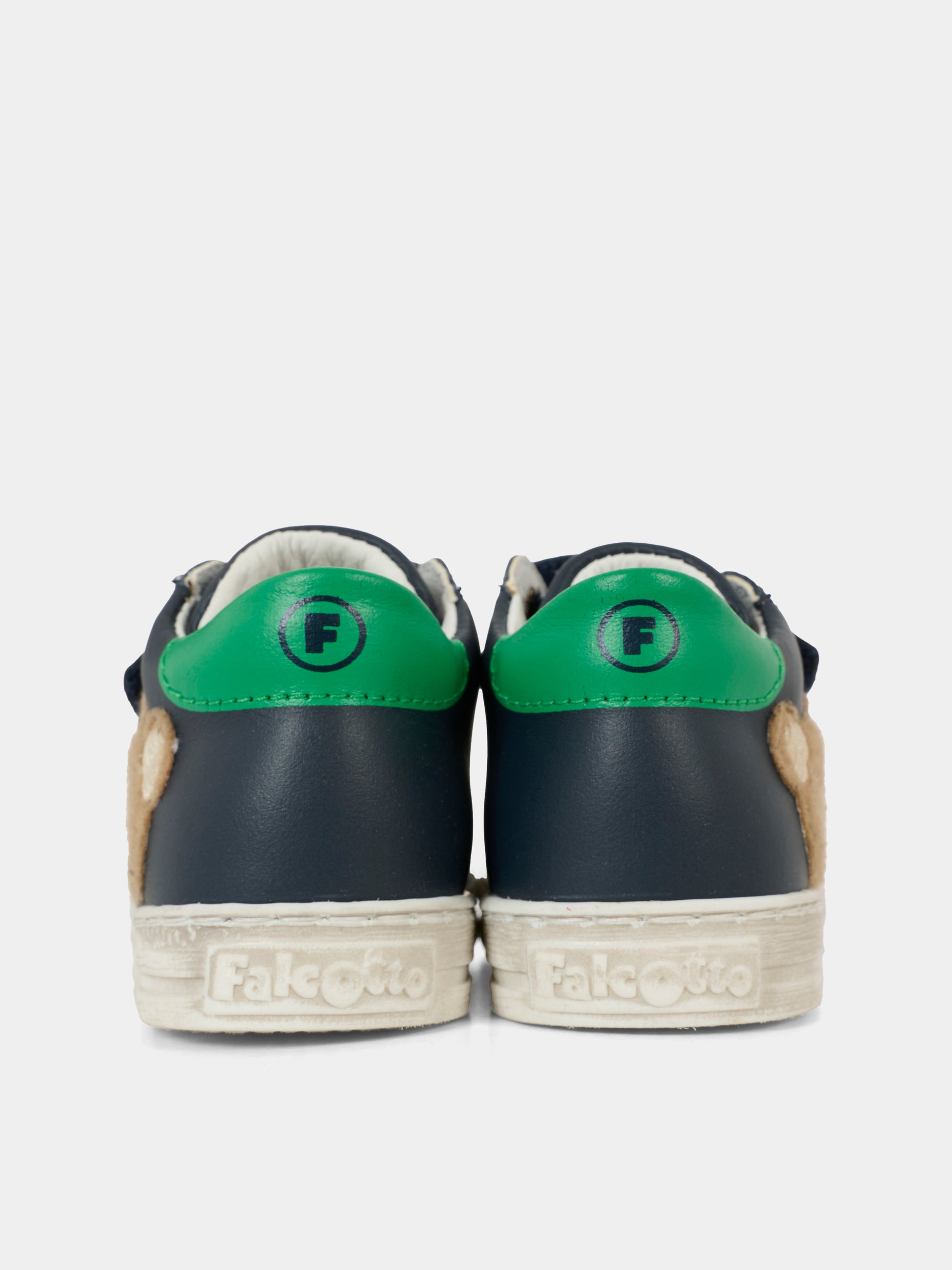 Sneakers blu per bambino con orsetto e logo,Falcotto,0012019690 01 2C56