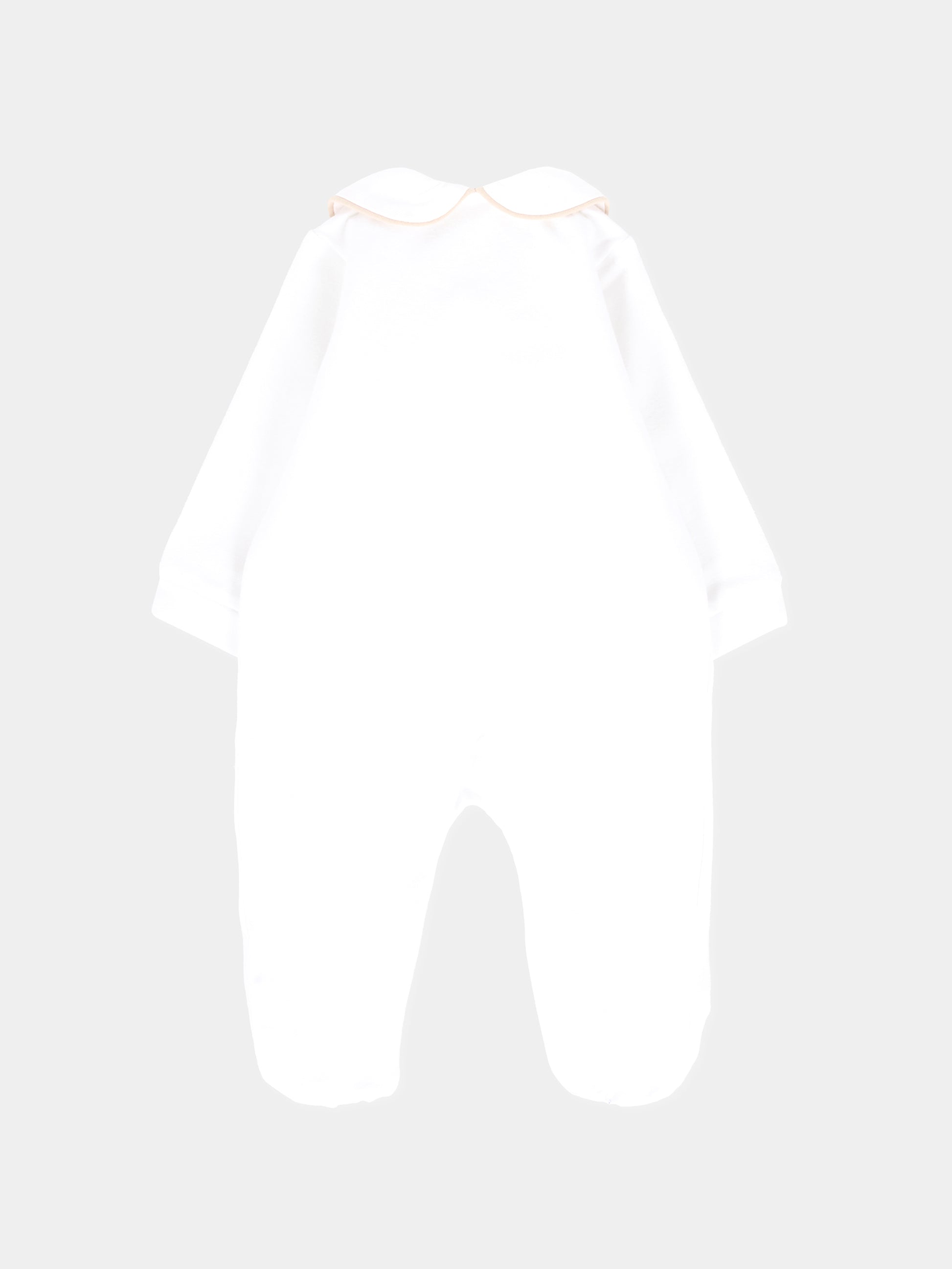 Tutina bianca per neonati con api,Nanán,I25002B