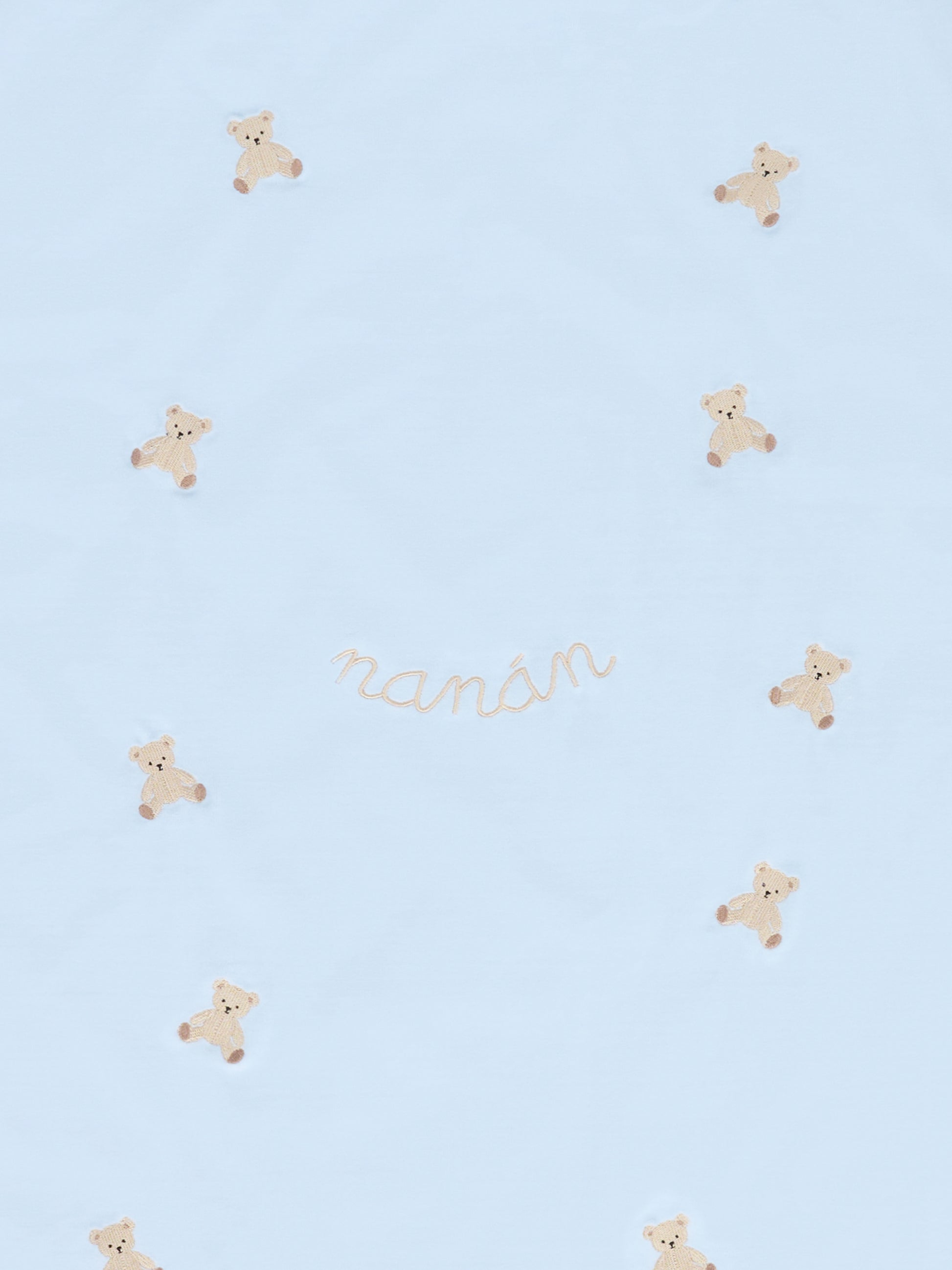 Coperta celeste per neonato con orsetti,Nanán,I25020A