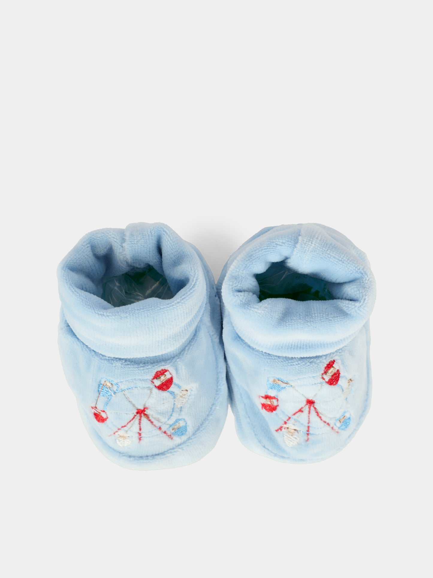 Babbucce celesti per neonato con ruota panoramica,Nanán,I25132A