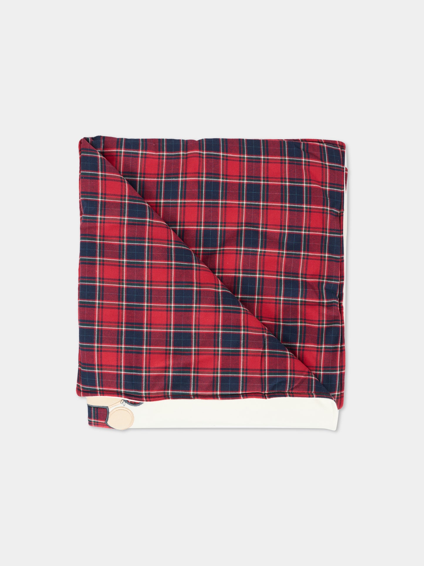 Coperta avorio per neonata con orsetto,Nanán,I25449B