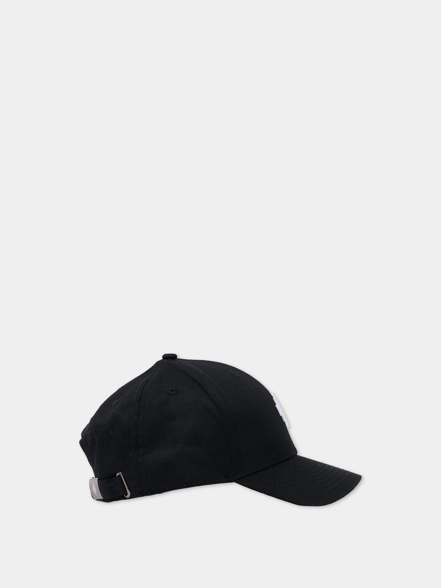 Cappello nero per bambino con logo,County Of Milan Kids,F5CMJUBC103 110