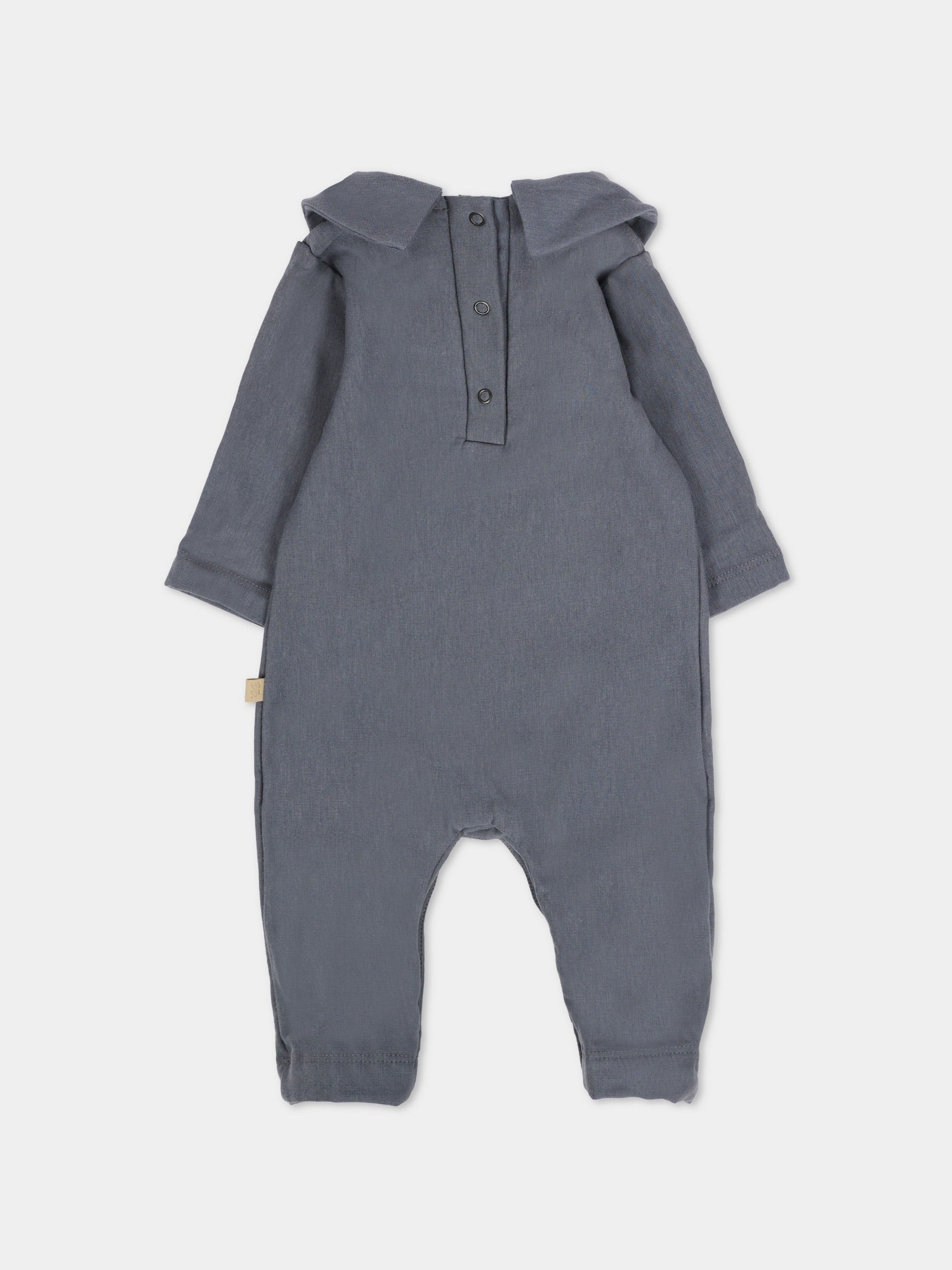 Tutina blu per neonati con bottoni,Bamboom,1044 MIDNIGHT BLUE