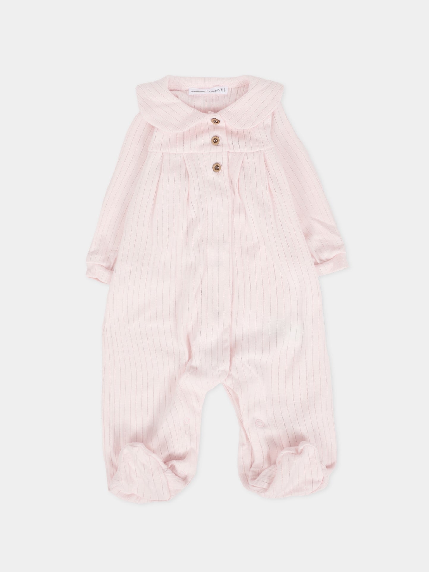 Tutina rosa per neonata,Bamboom,1047 PINK BLUSH