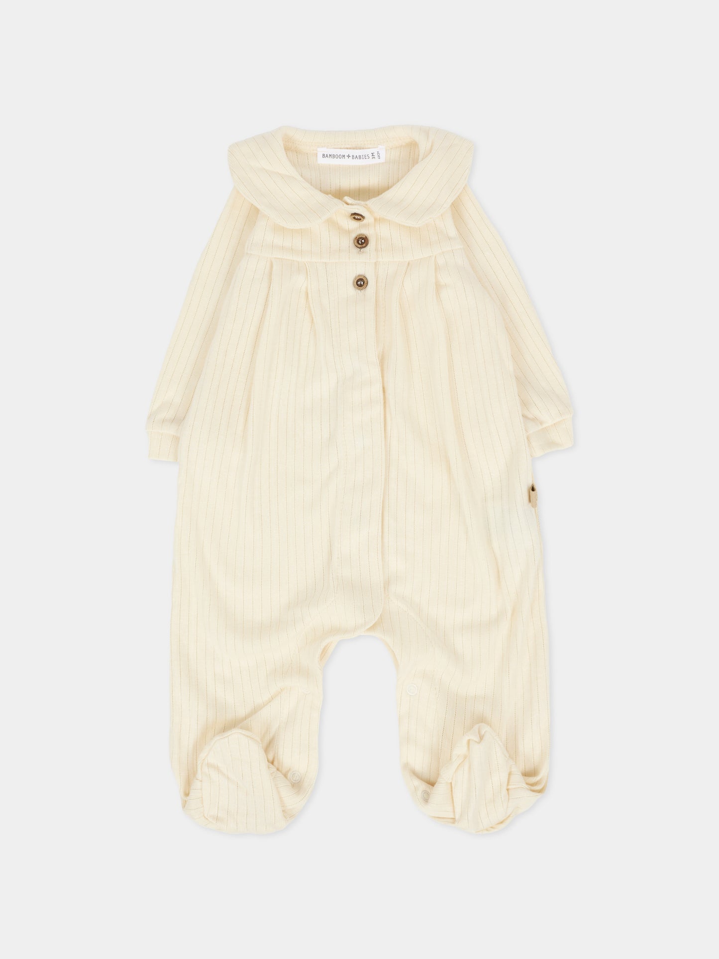 Tutina avorio per neonati,Bamboom,1047 WARM WHITE