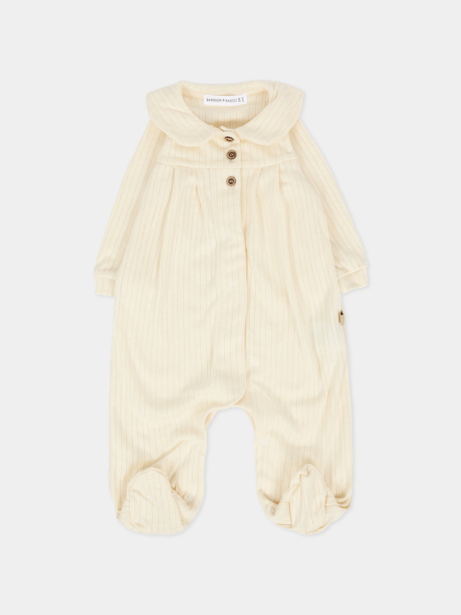 Tutina avorio per neonati,Bamboom,1047 WARM WHITE