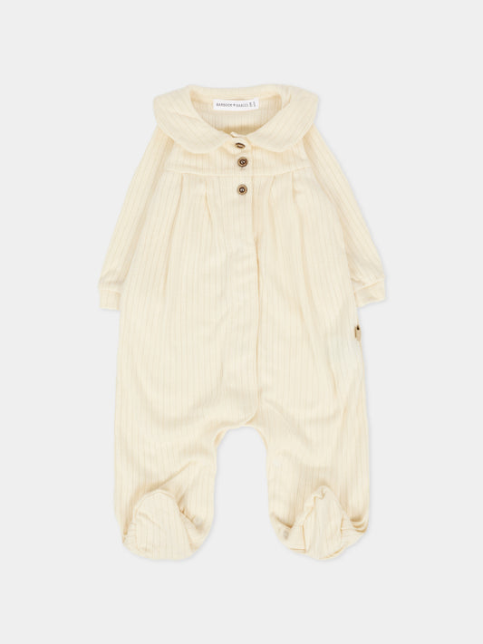 Tutina avorio per neonati,Bamboom,1047 WARM WHITE