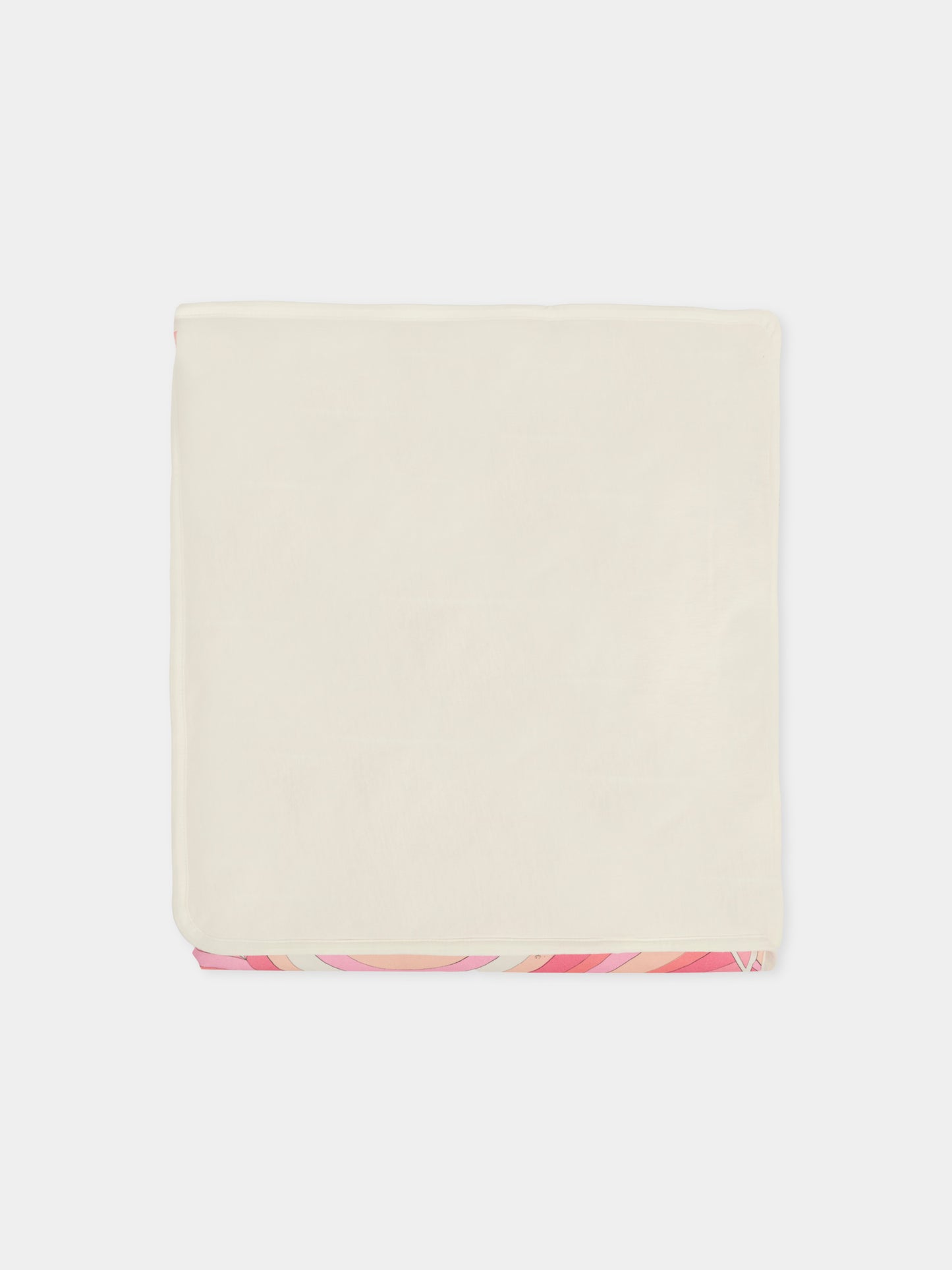 Coperta rosa per neonata con mstampa marmo,Emilio Pucci Junior,PX0000 Z3346 109RS