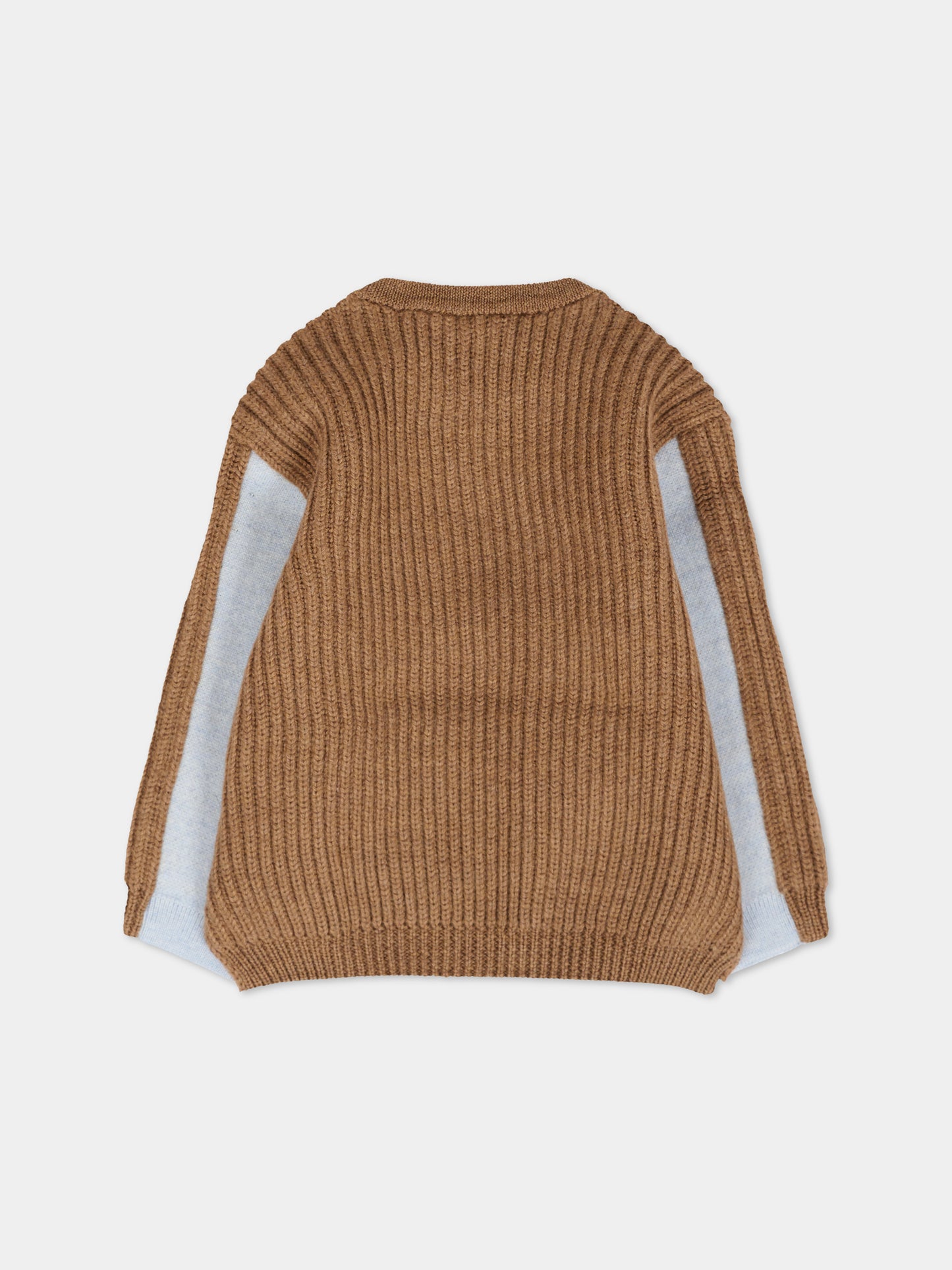 Maglione multicolor per neonati con scoiattolo,Fendi Kids,BUG205 AYMK F1TKE