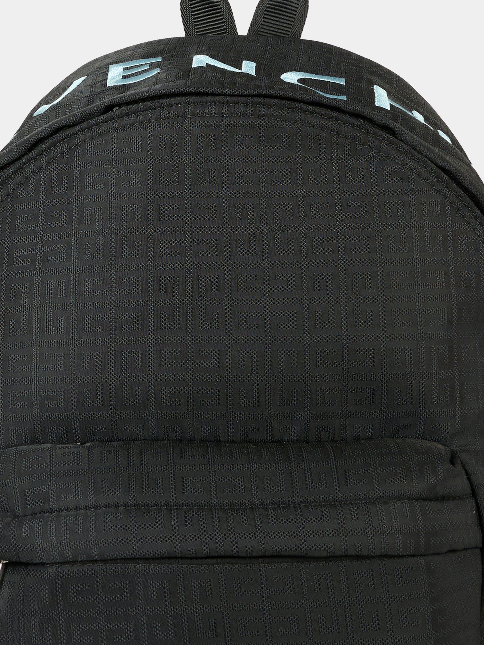 Zaino nero per bambini con logo,Givenchy Kids,H30902 09B
