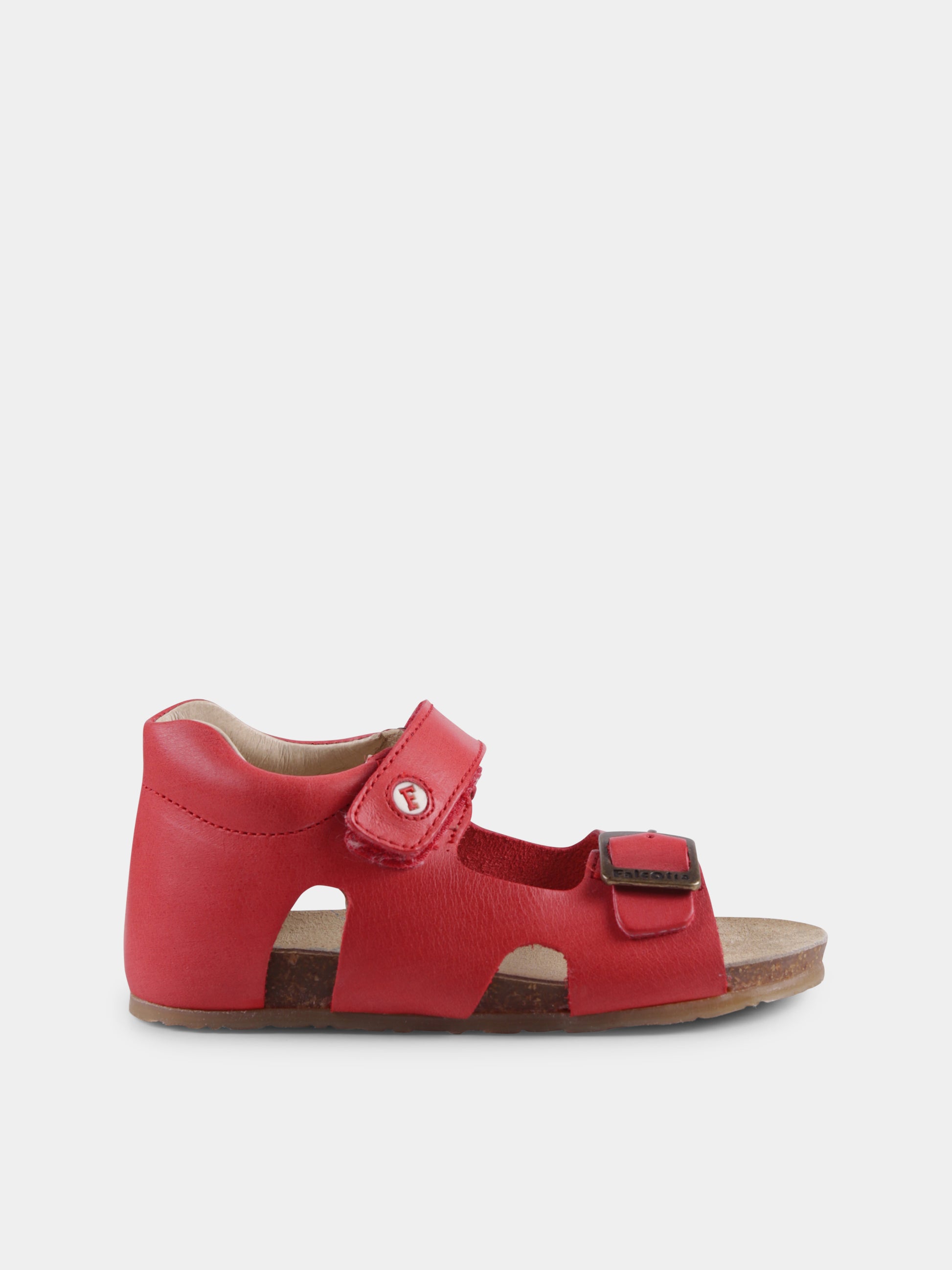 Sandali Bea rossi per neonato e bambino,Falcotto,001 1500737 01 0H05 BEA