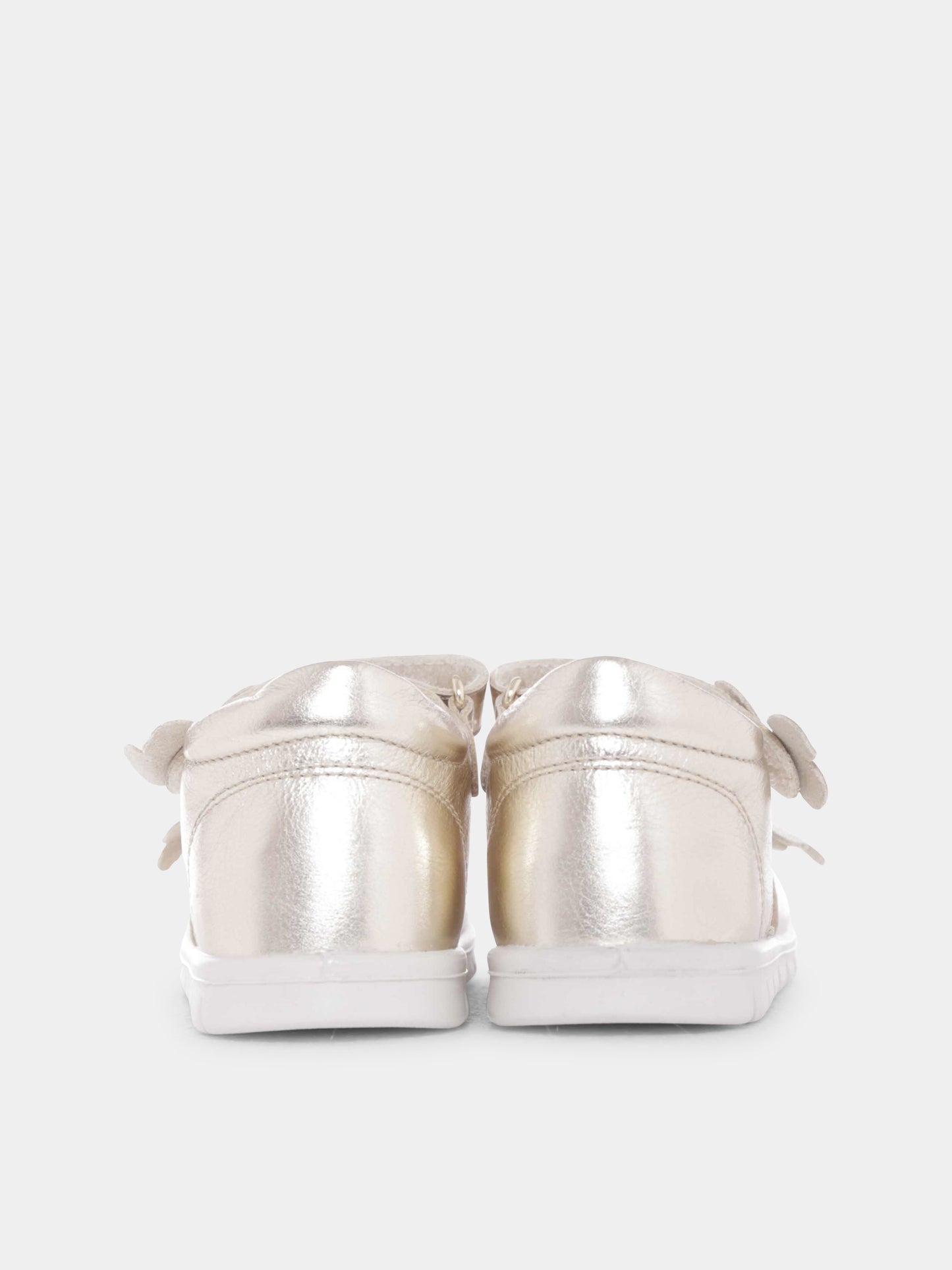 Sandali Pules oro per neonata e bambina con farfalla,Falcotto,001 1501120 02 0Q06 PULES