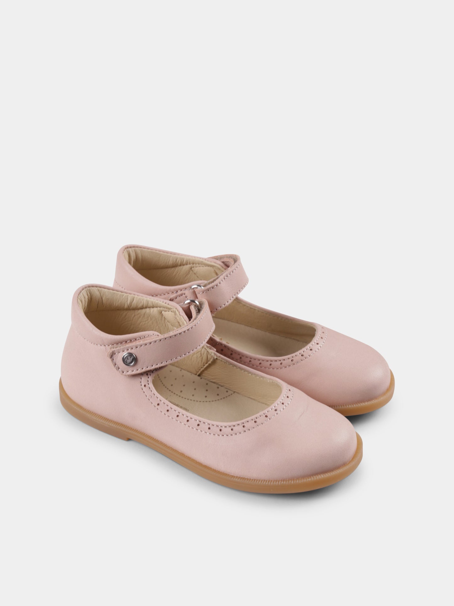 Pink ballet flats for baby girl and girl