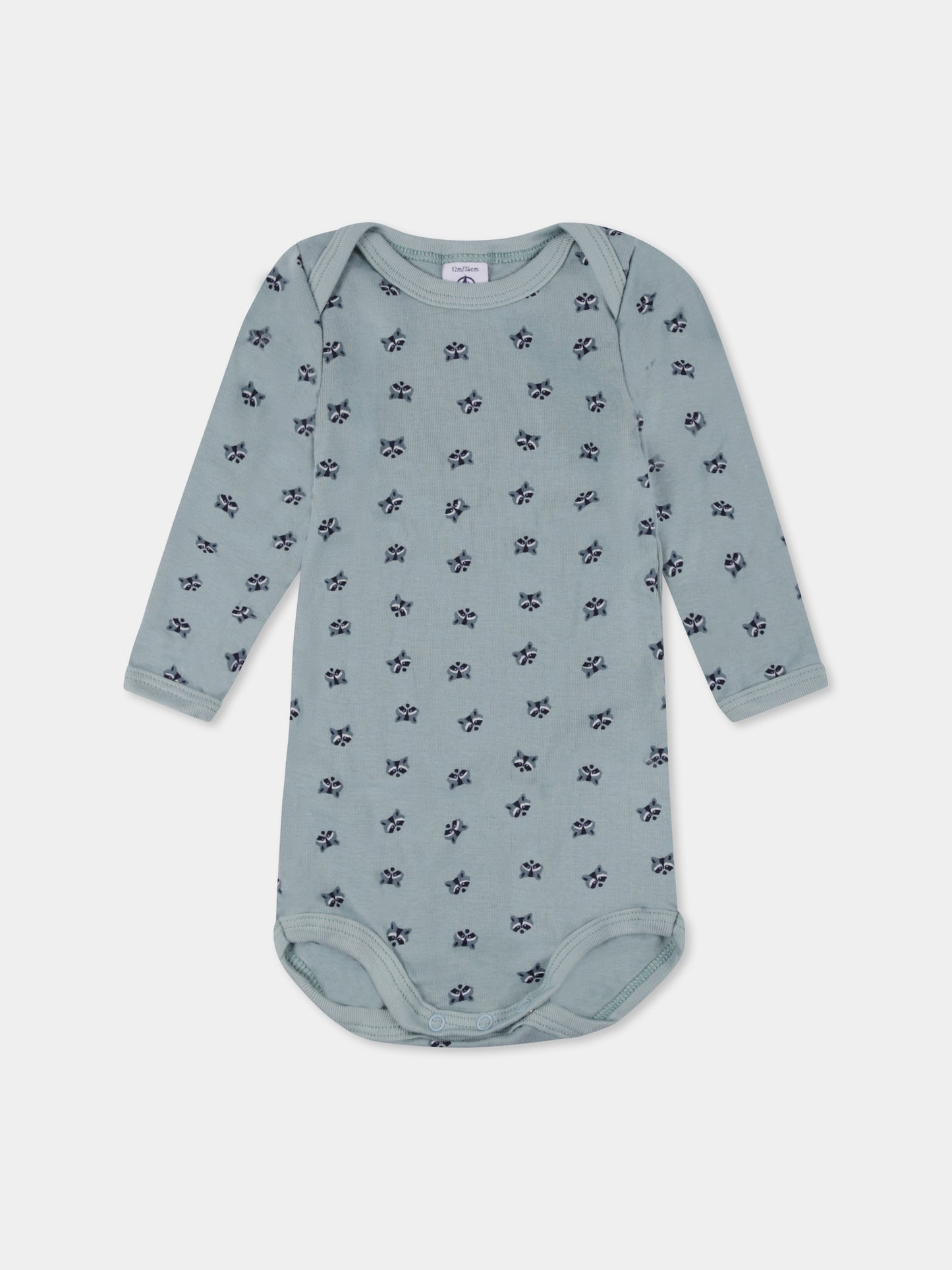 Set body multicolor per neonati con scoiattolo e puzzola,Petit Bateau,A0BGN 00