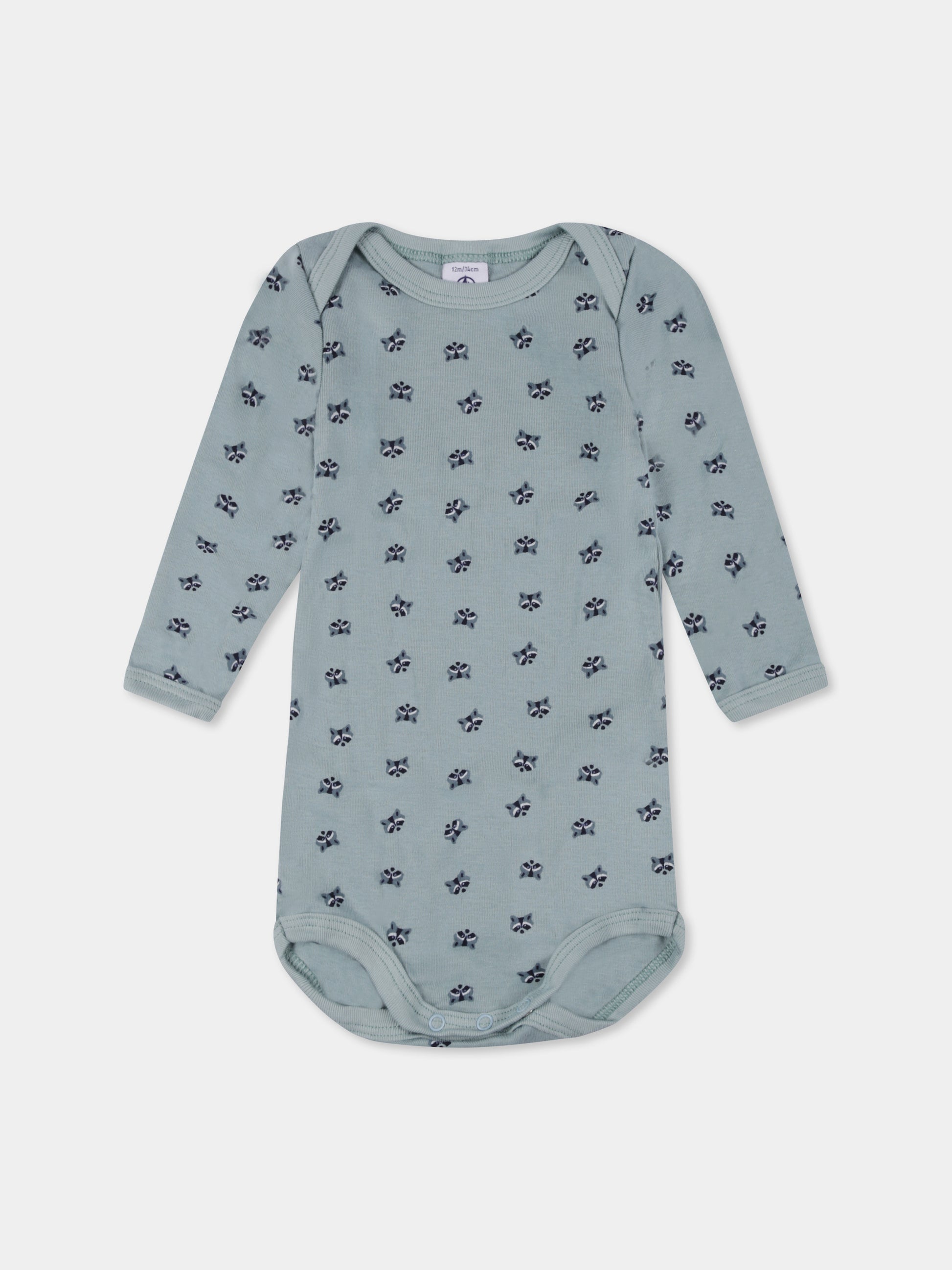 Set body multicolor per neonati con scoiattolo e puzzola,Petit Bateau,A0BGN 00