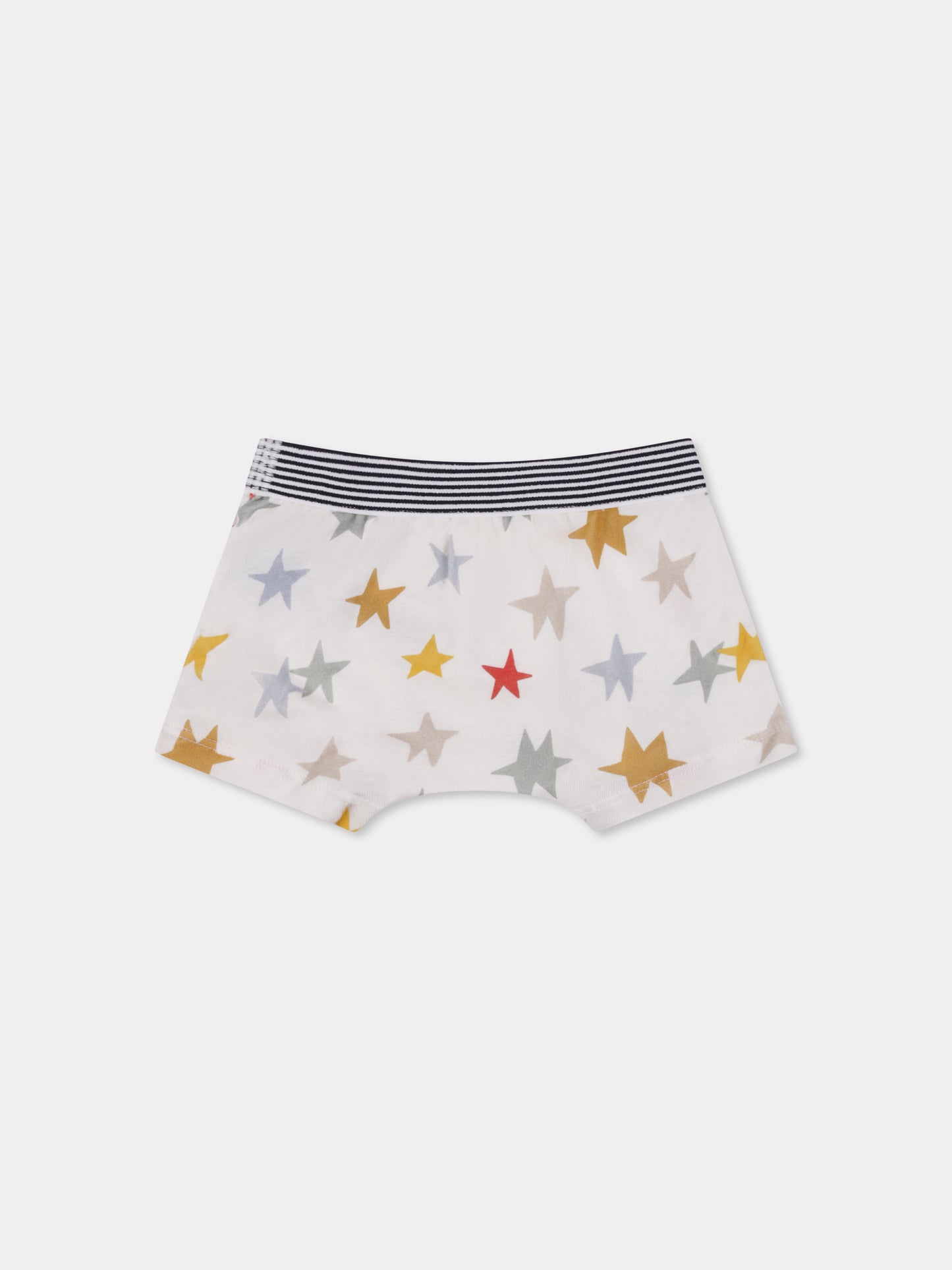 Set boxer multicolor per bambino con stampa spazio,Petit Bateau,A0BH6 00
