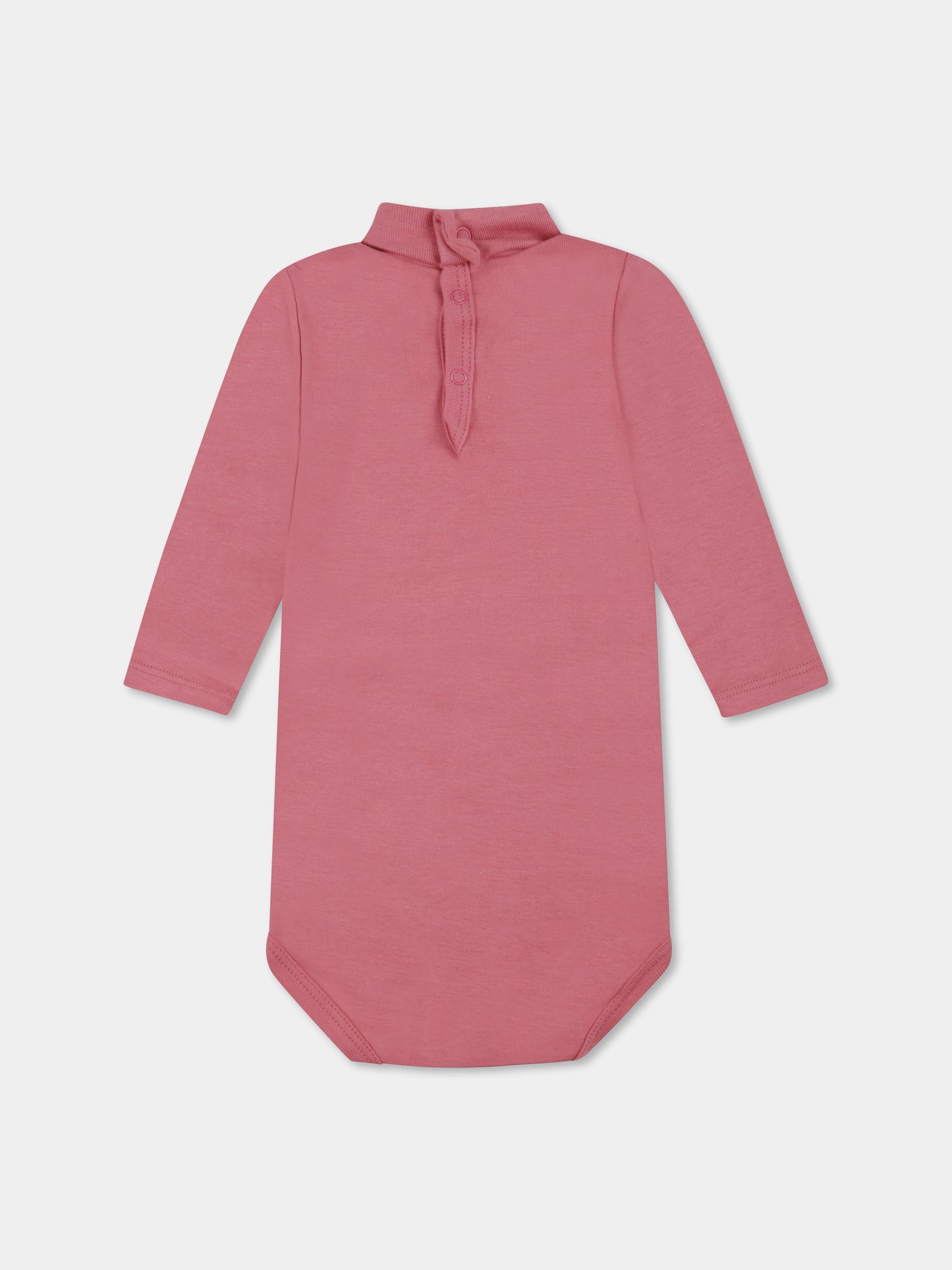 Body rosa per neonata con logo,Petit Bateau,A0BQF 03