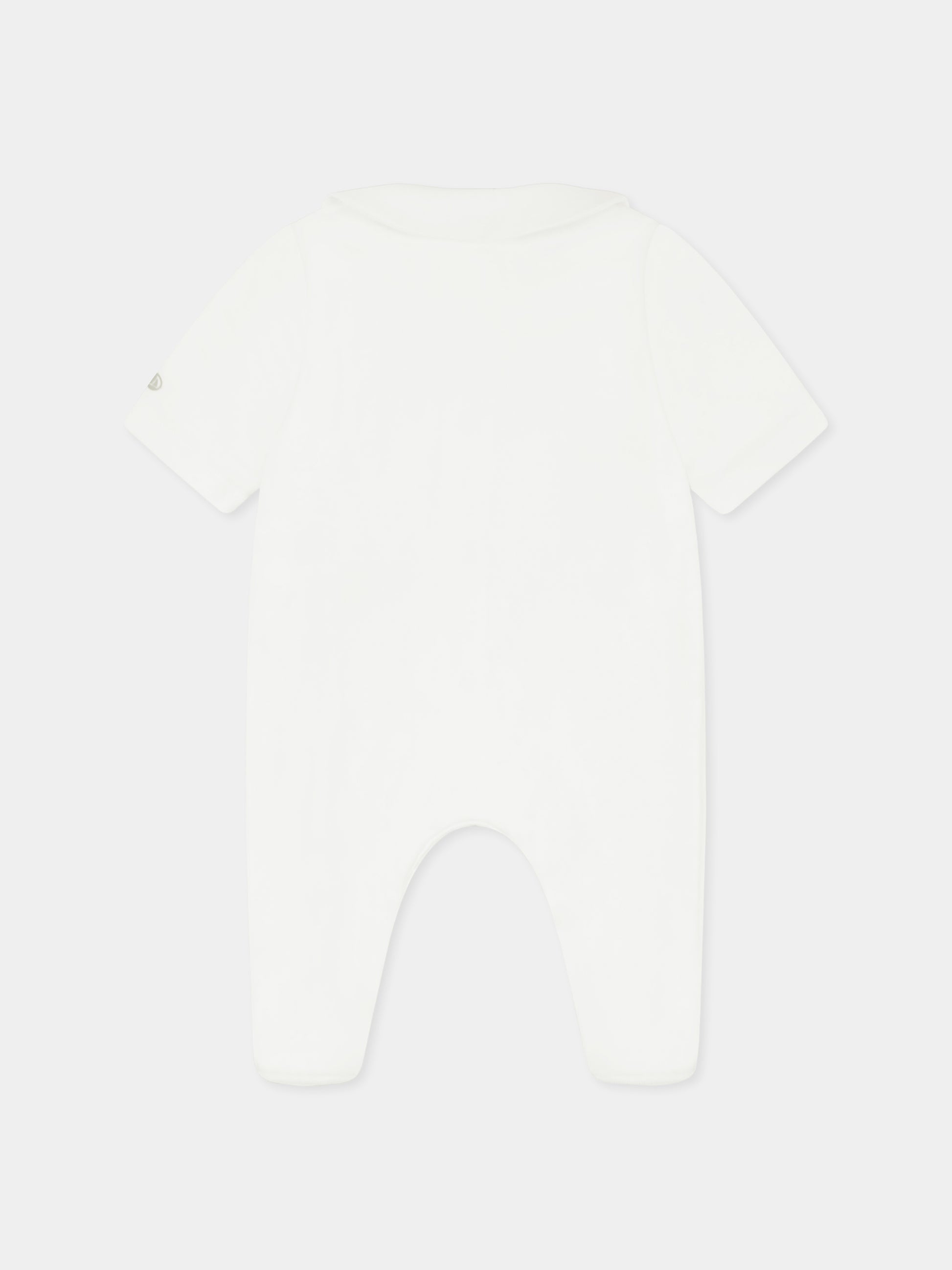 Set tutine bianco per neonati con cuori,Petit Bateau,A09RR 00