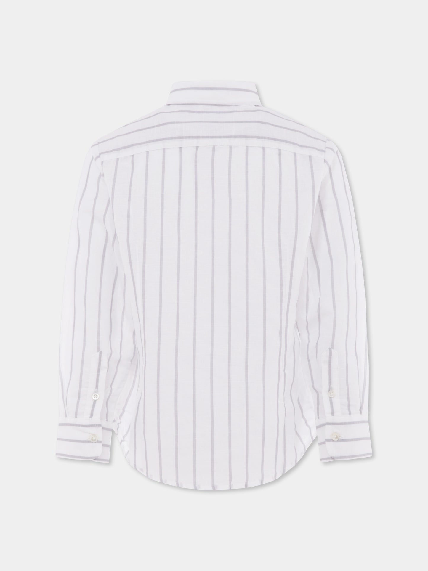 Light blue shirt for boy with logo