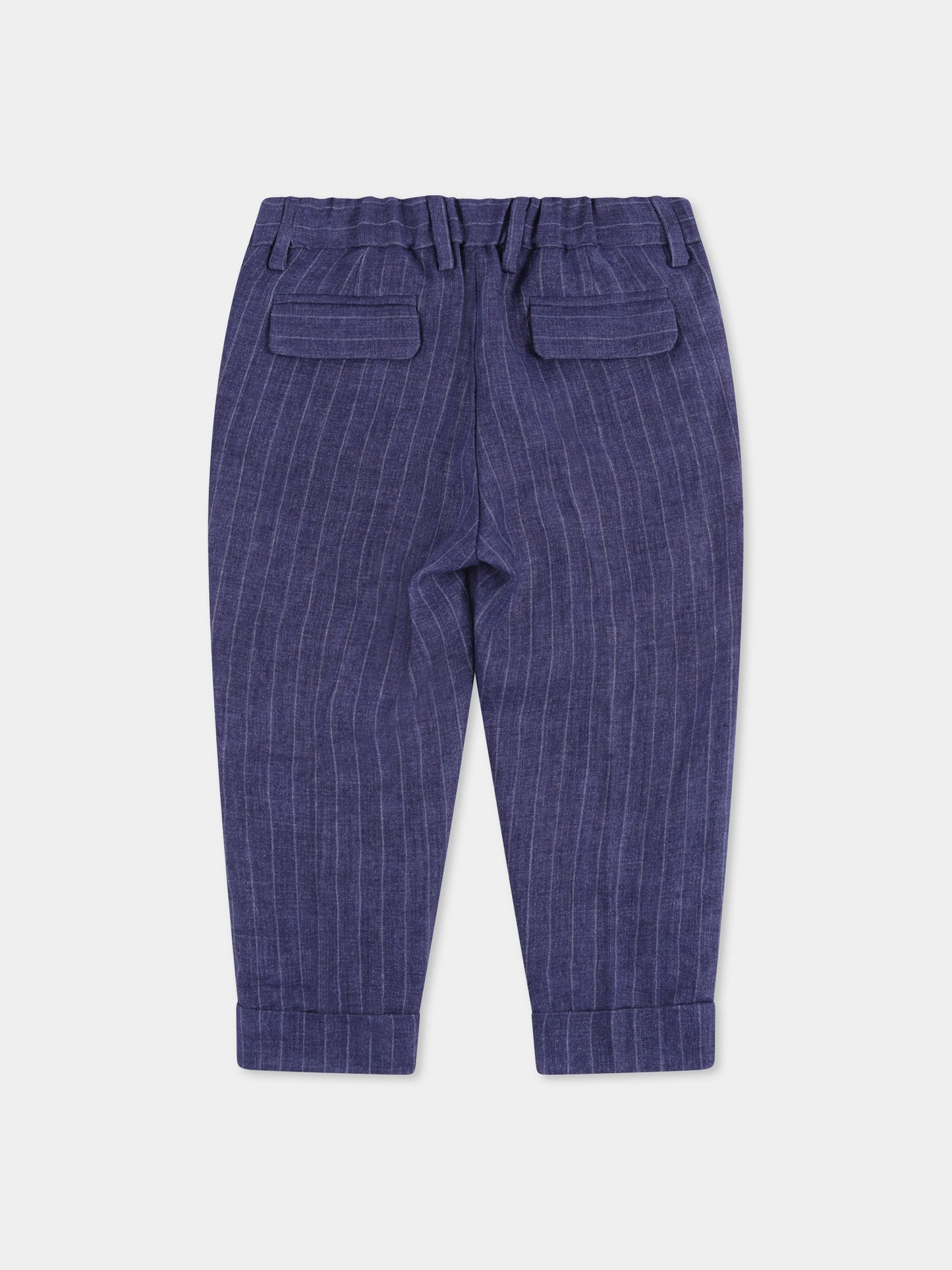 Pantaloni blu per neonato,Fay Kids,FW6530 I0272 667AV